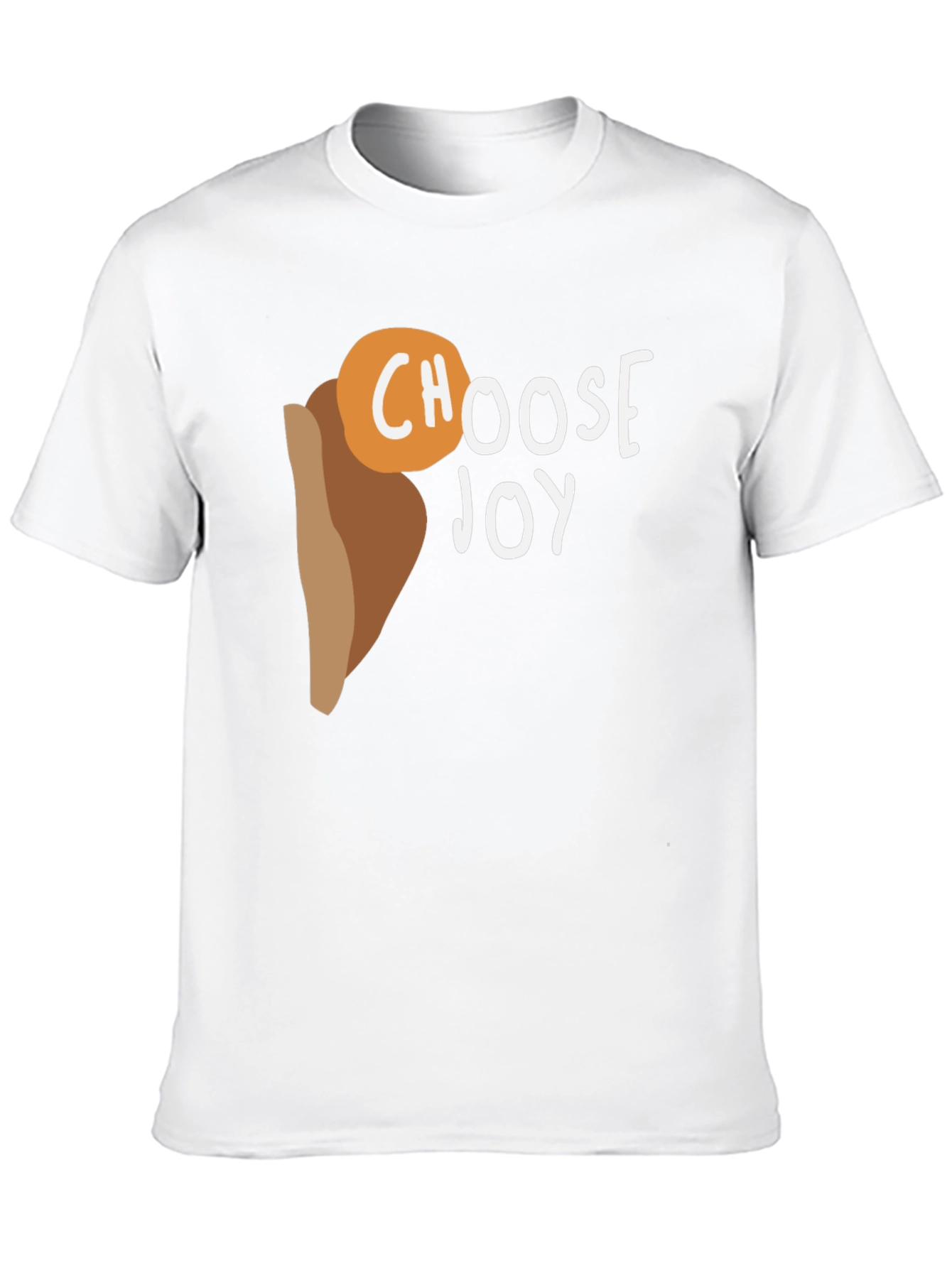 Choose Joy Graphic Tee - Black Cotton T-Shirt