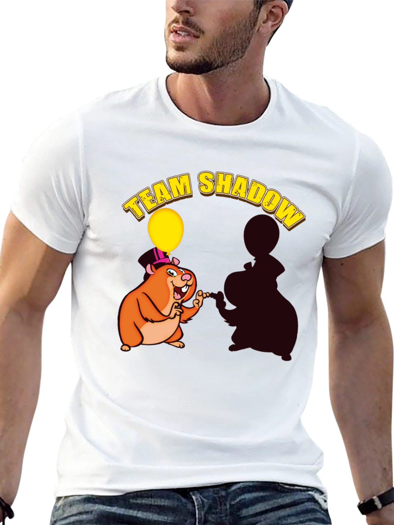 Team Shadow T-Shirt - Cute Hamster Design