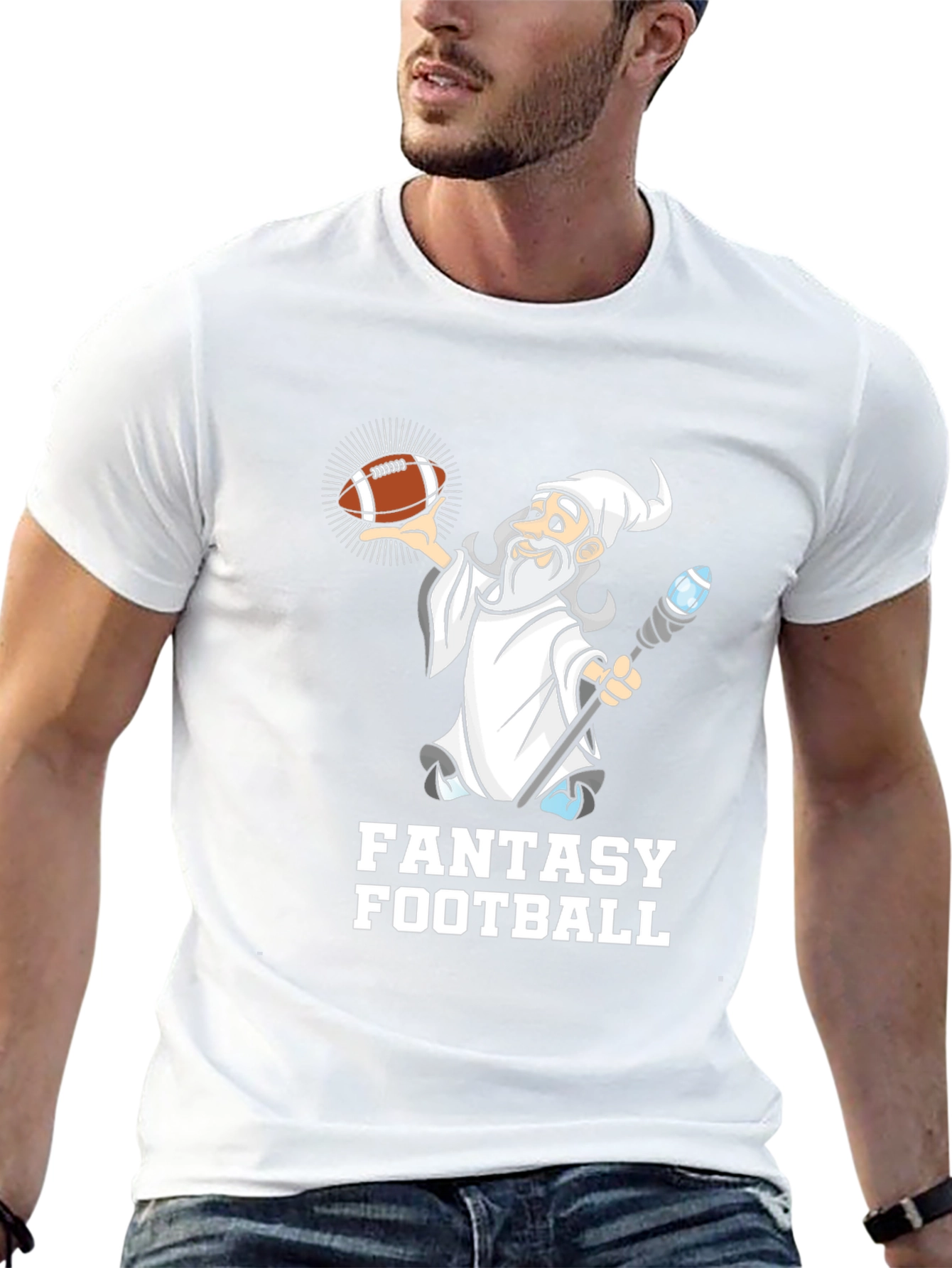 Fantasy Football Wizard T-Shirt