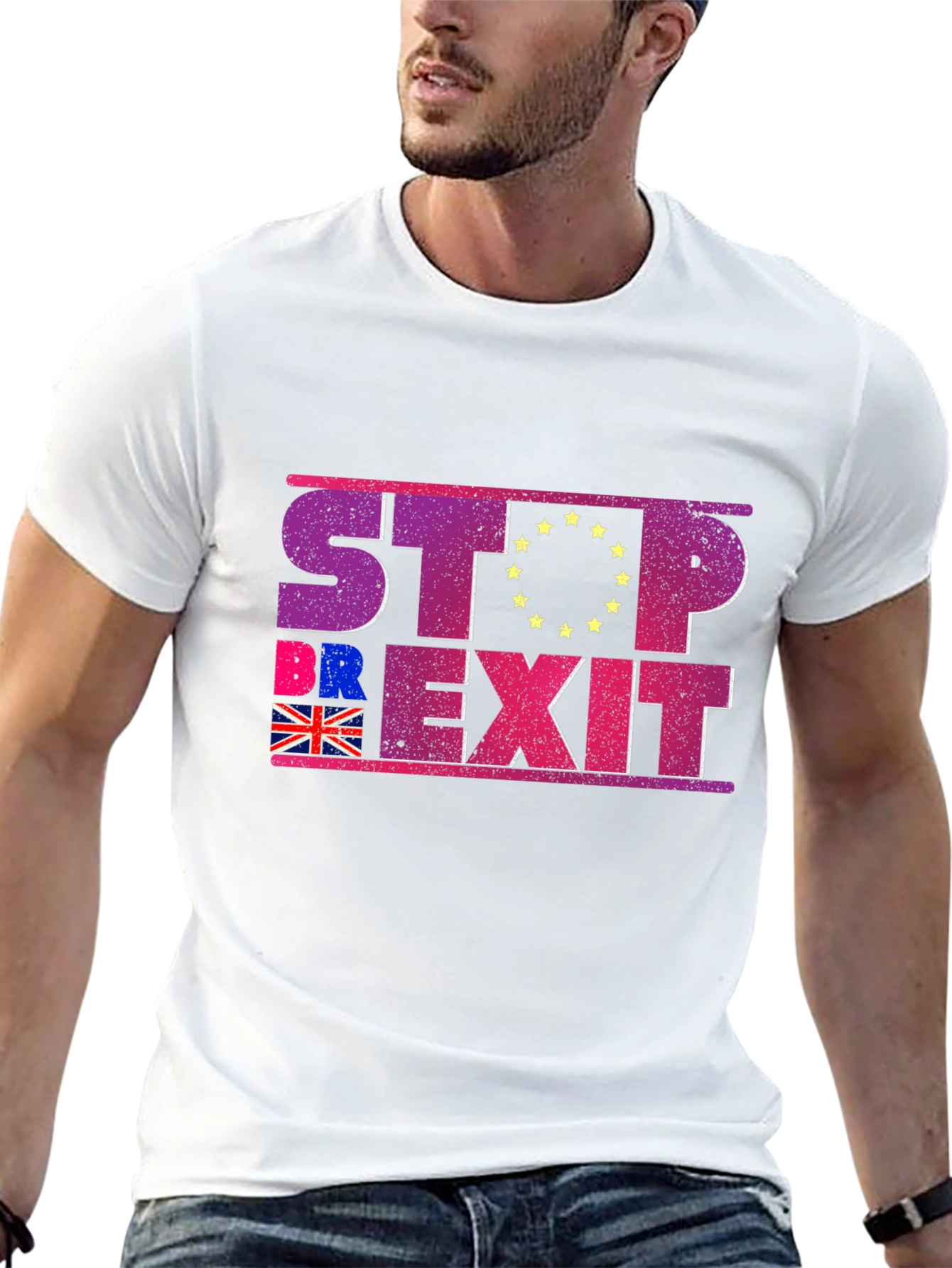 Stop Brexit Graphic T-Shirt