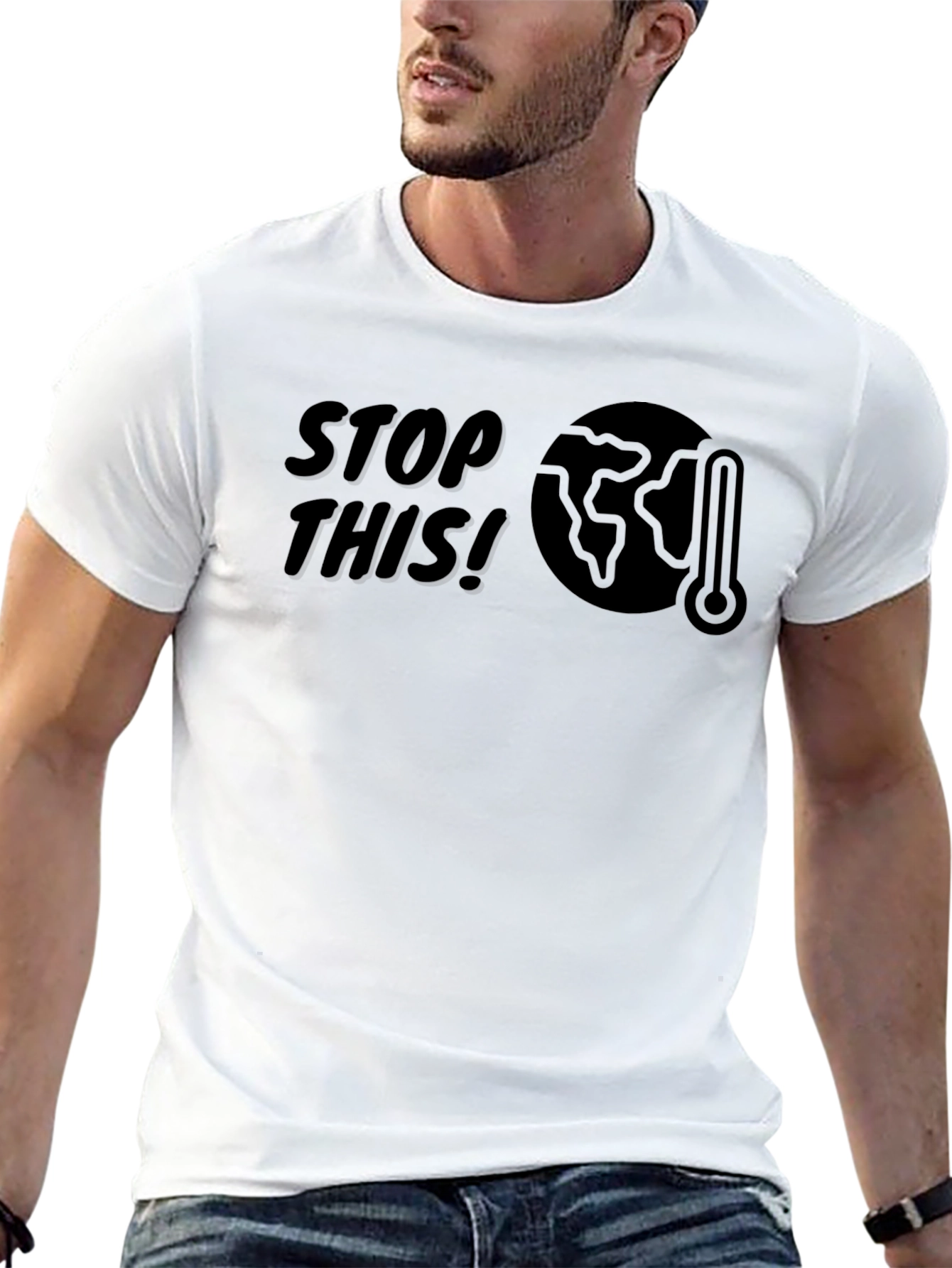 Stop This! Global Warming Awareness T-Shirt
