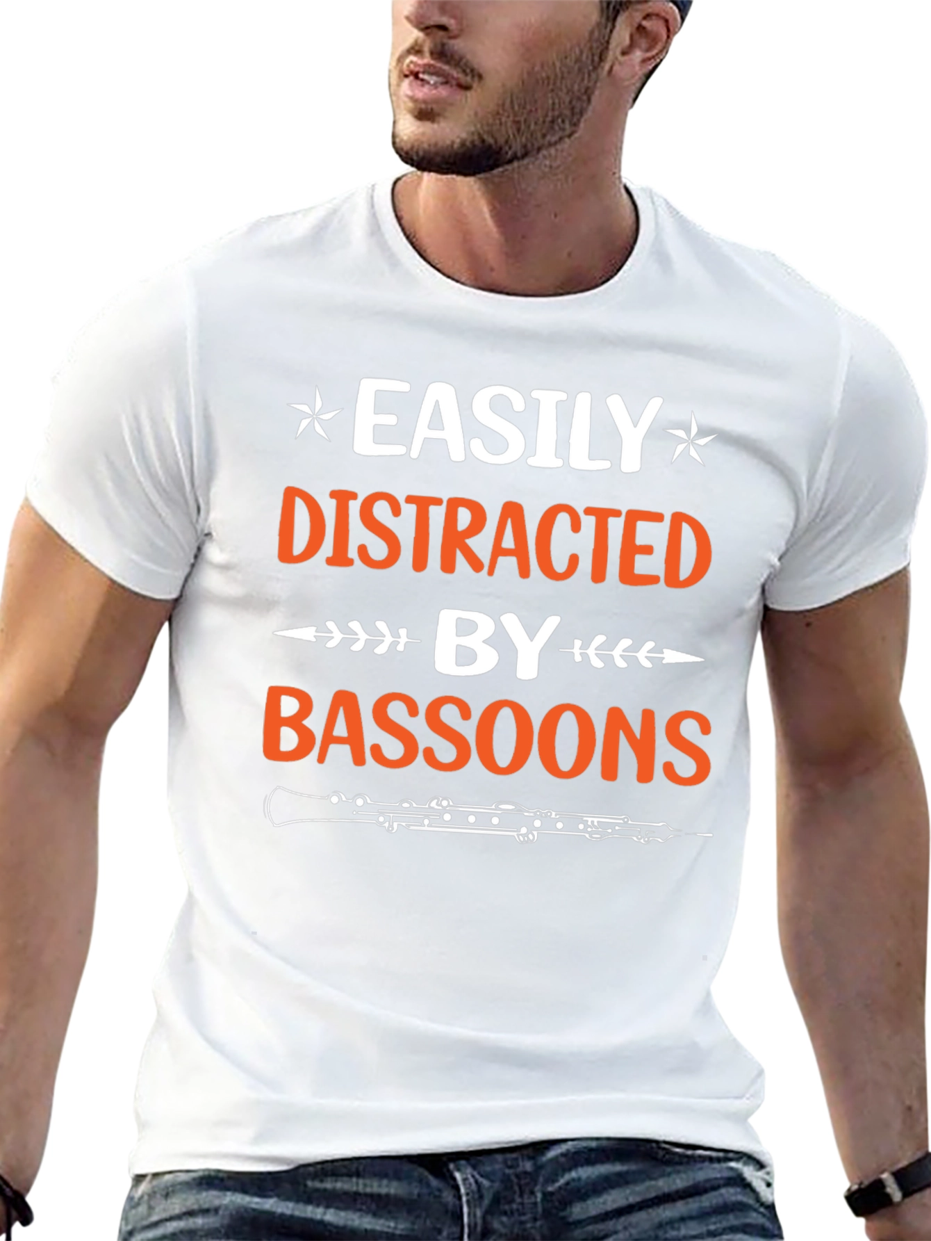 Easily Distracted by Bassoons T-Shirt