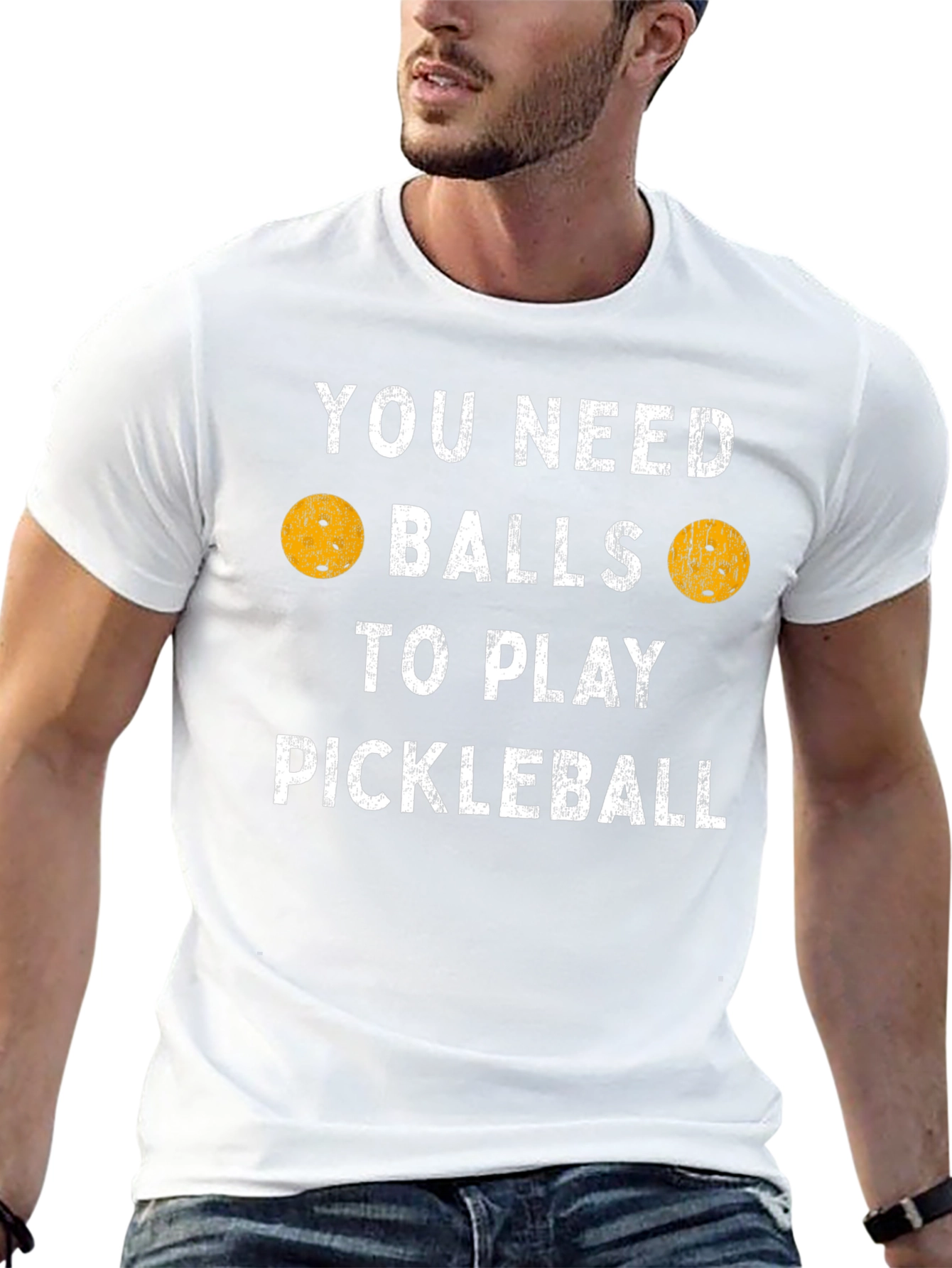 Pickleball Balls Graphic T-Shirt