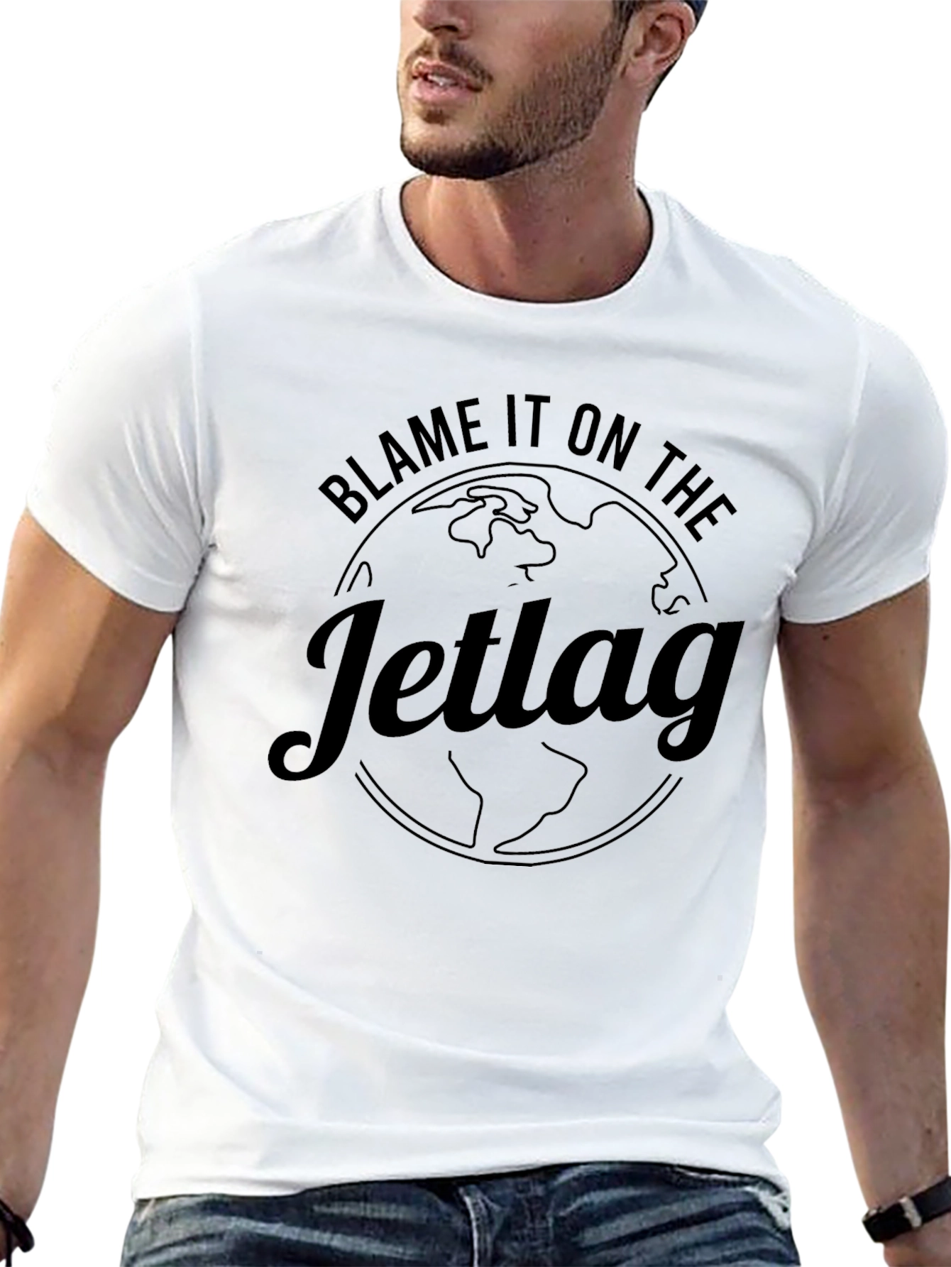 Blame it on the Jetlag Graphic T-Shirt