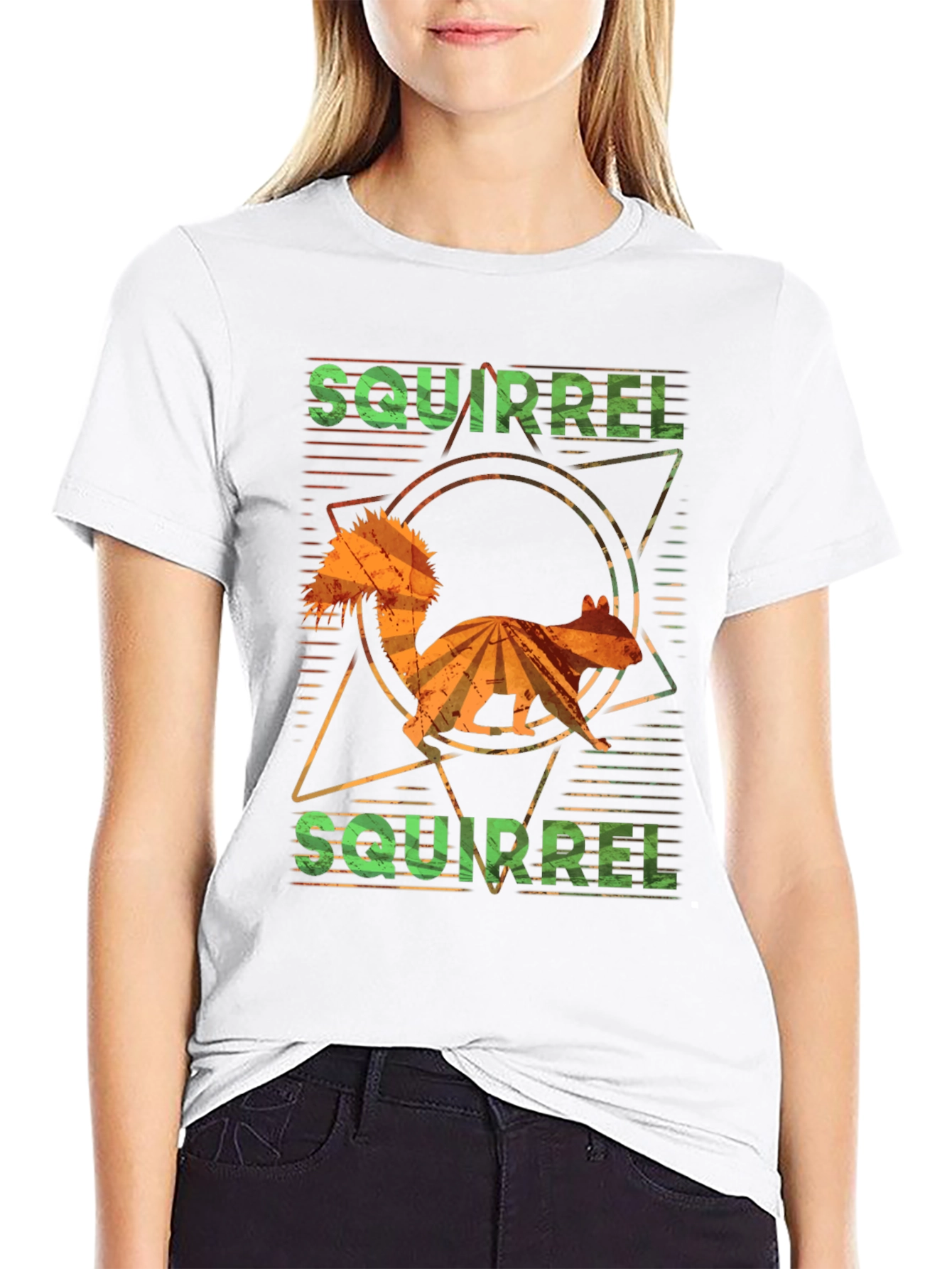Squirrel T-Shirt Retro Graphic Design