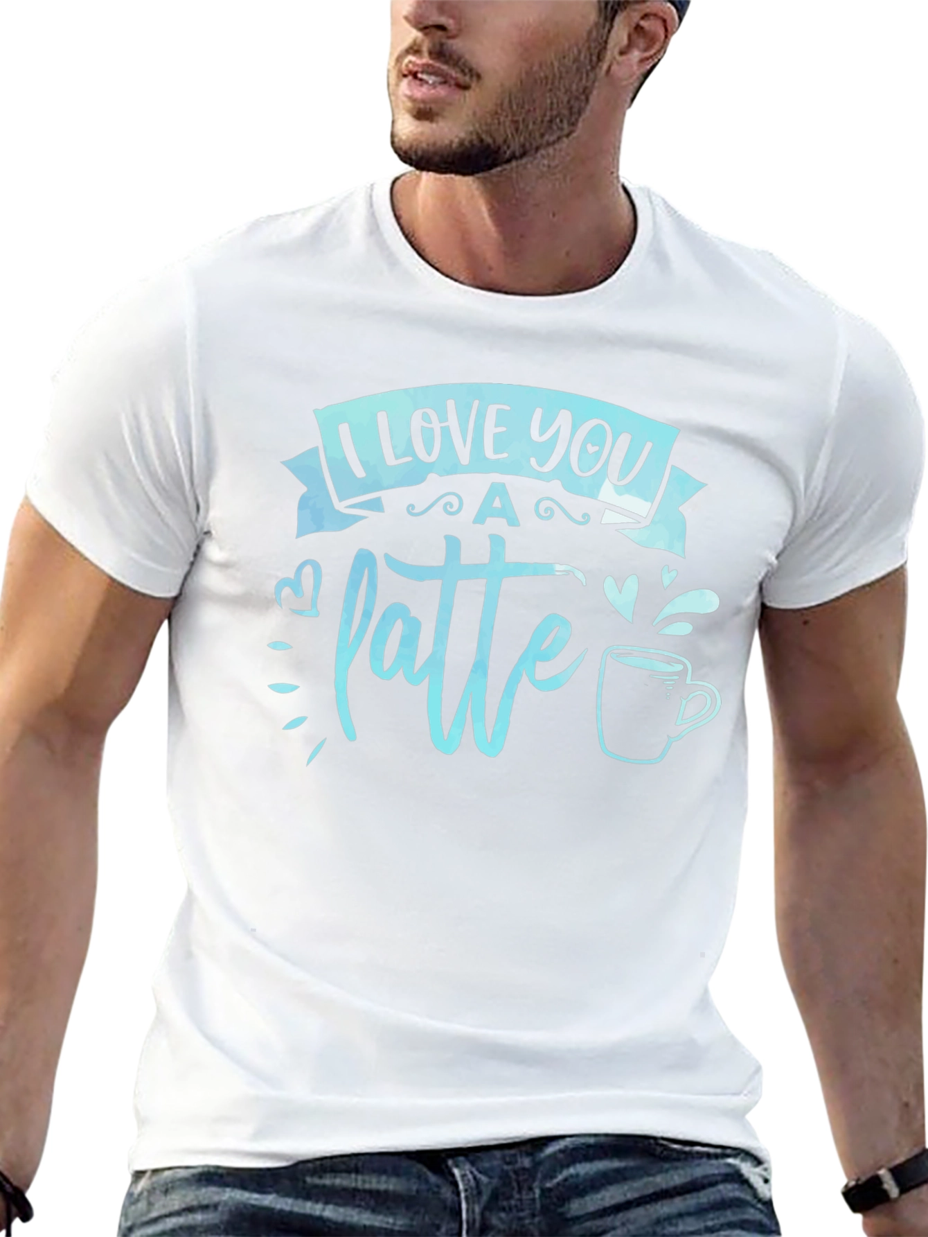 I Love You a Latte Graphic T-Shirt