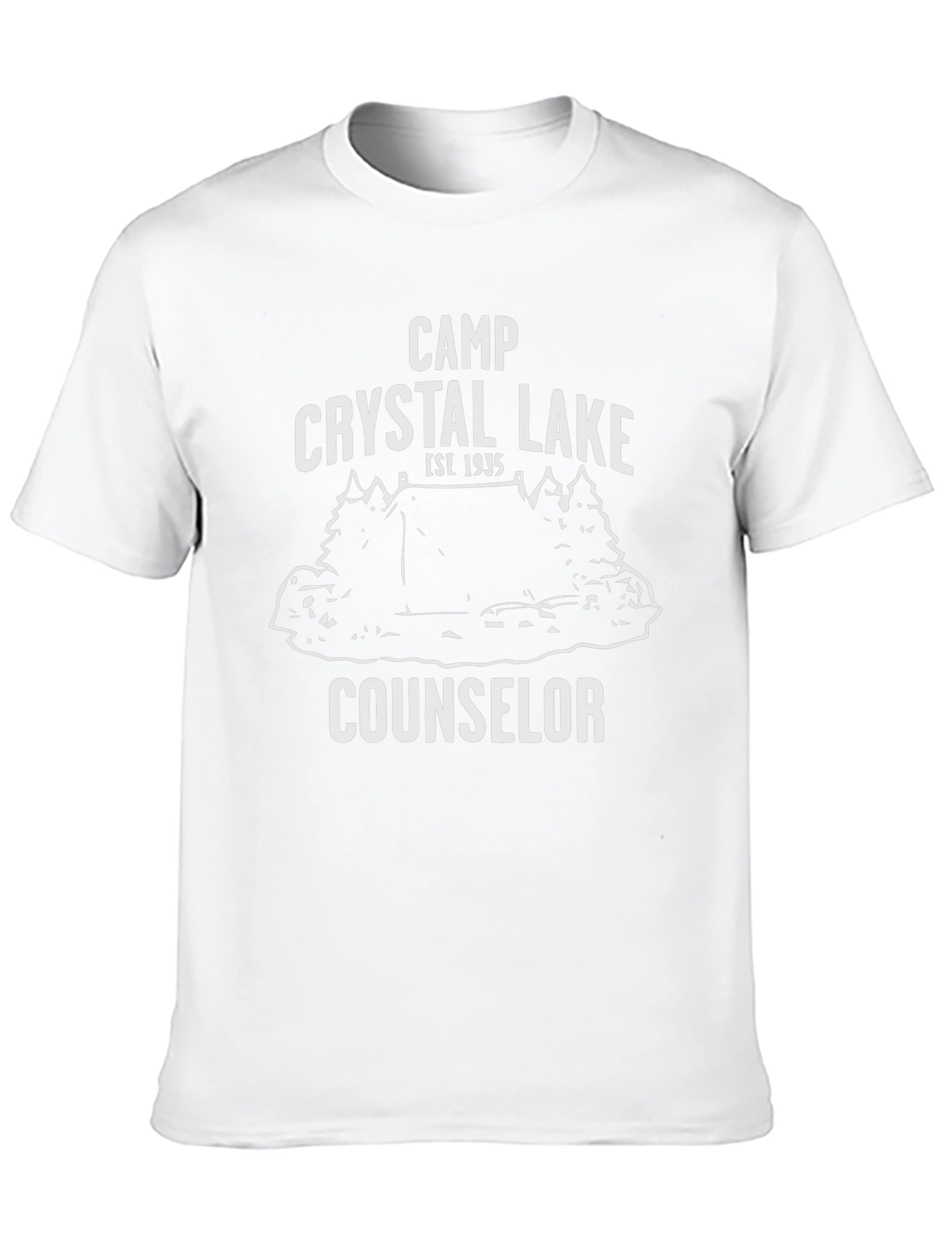 Camp Crystal Lake Counselor Black T-Shirt