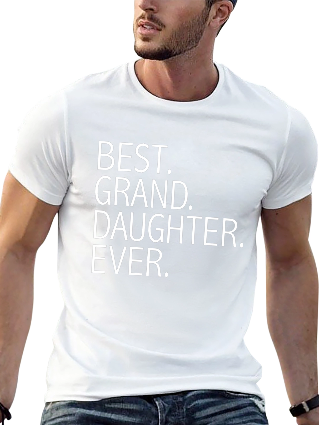 Best Granddaughter Ever Black T-Shirt
