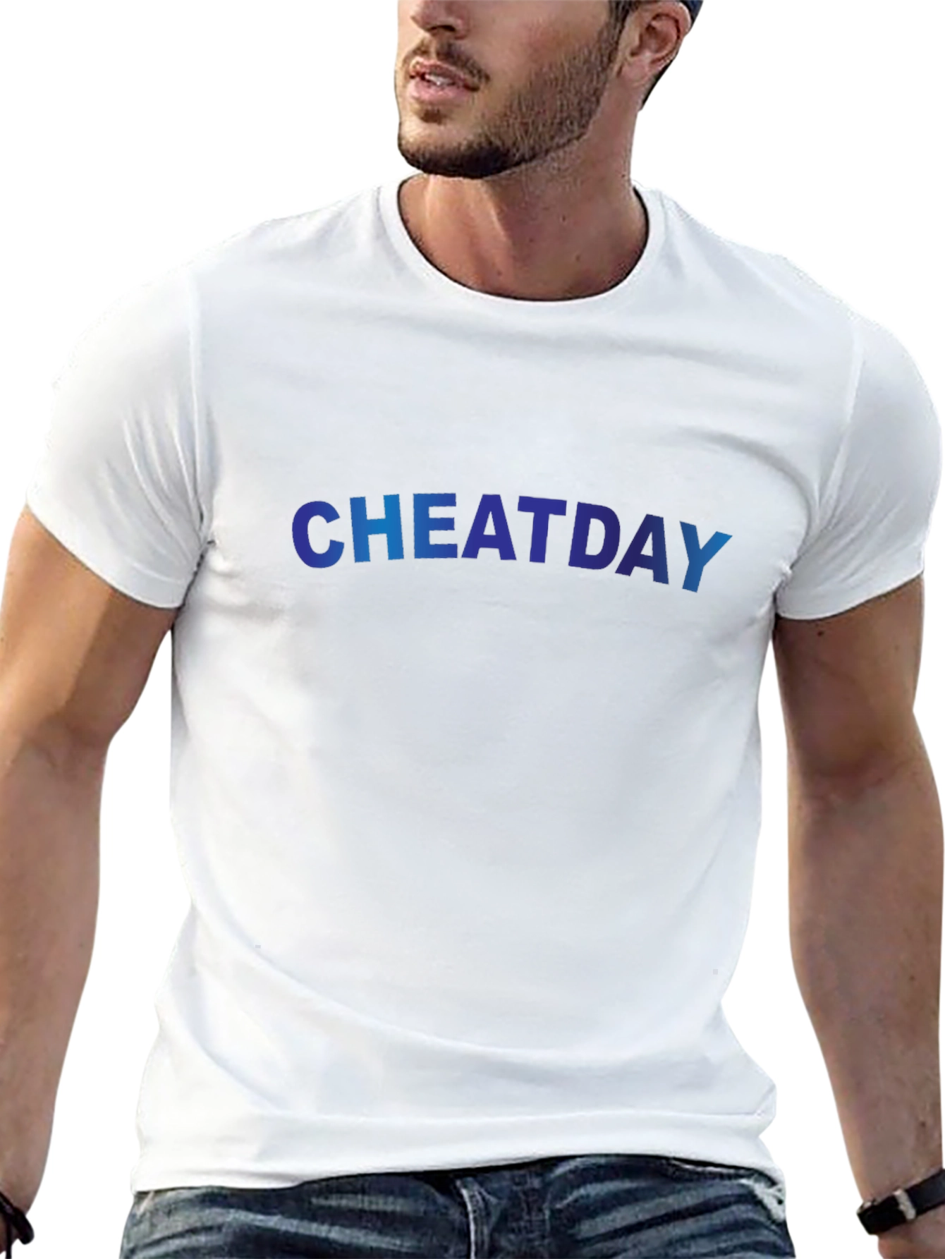 Cheatday Mens Black T-Shirt