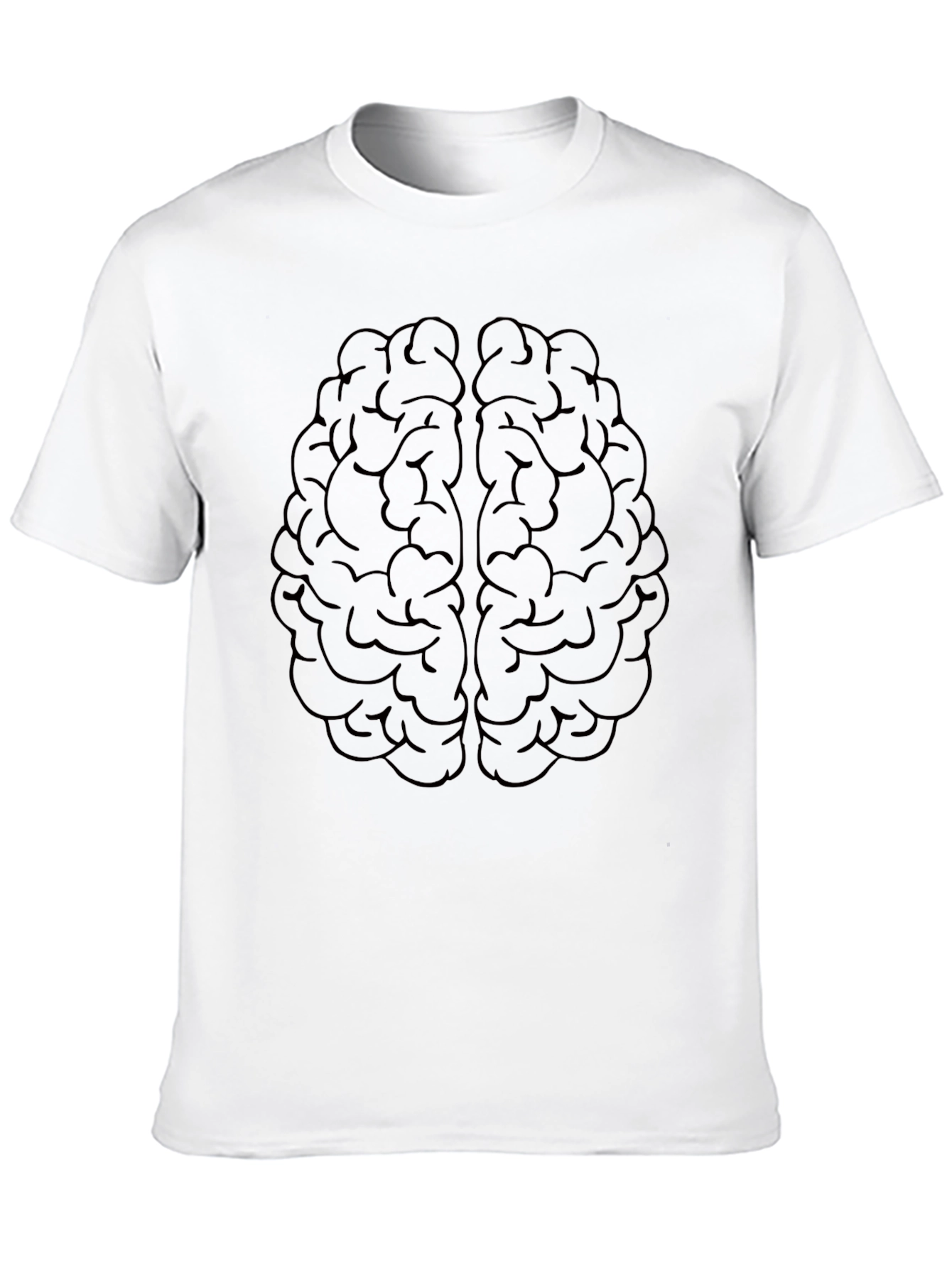 Brain Graphic T-Shirt - Smart Style