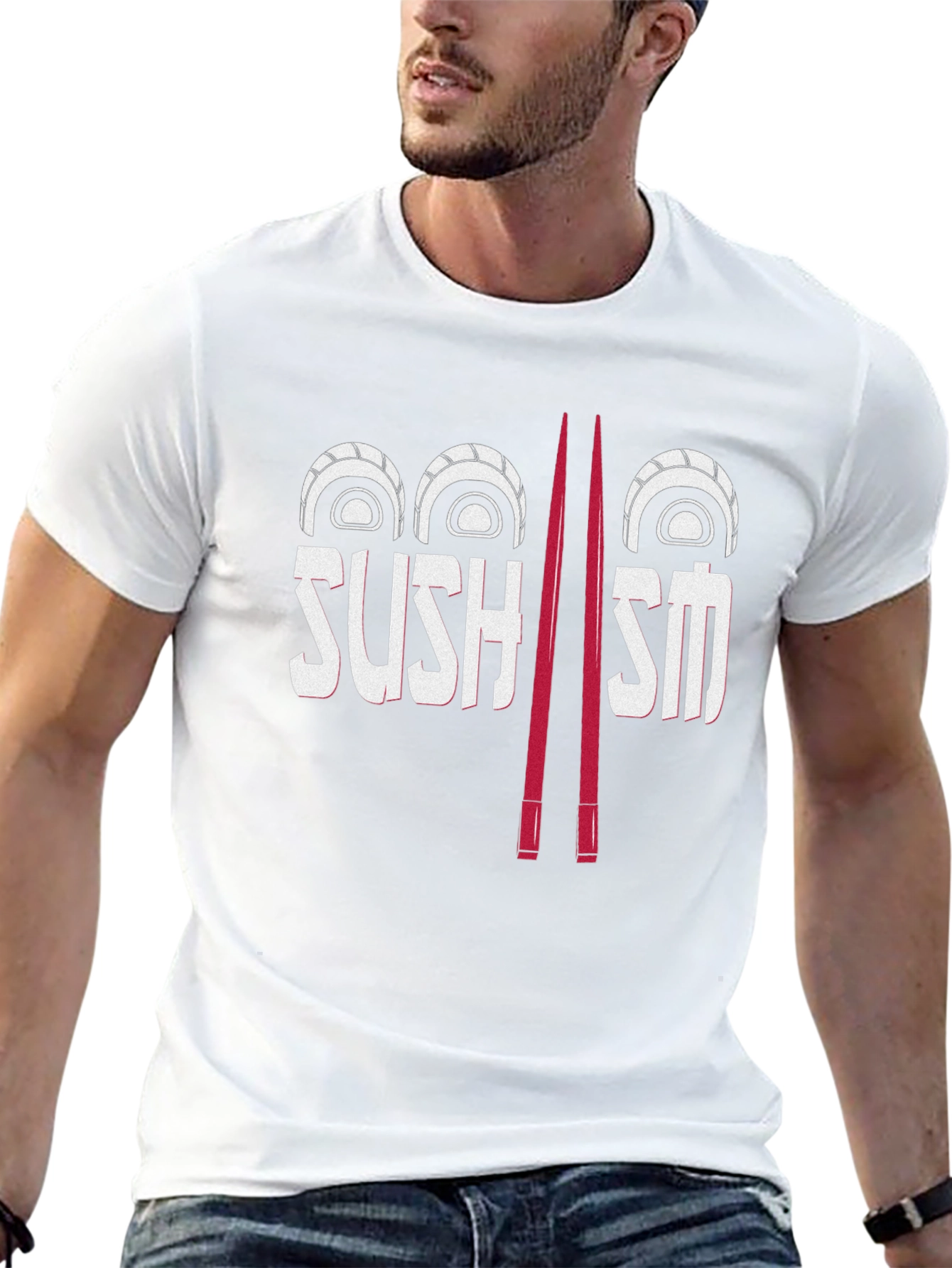 Sushiism Graphic T-Shirt - Funny Sushi Lover Tee