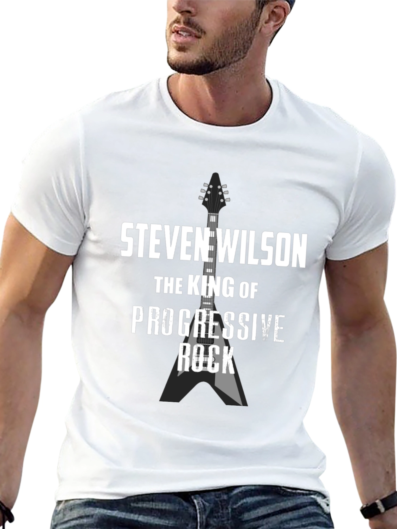 Steven Wilson The King of Progressive Rock Graphic Tee