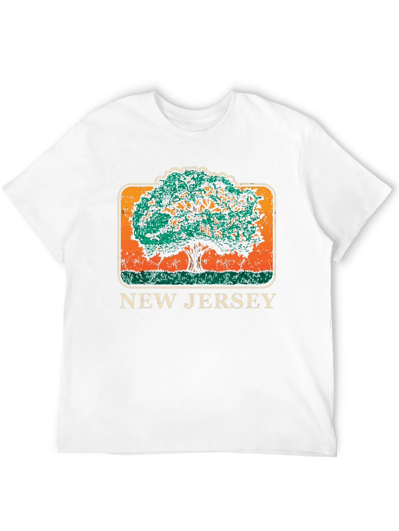 New Jersey Graphic Tree T-Shirt