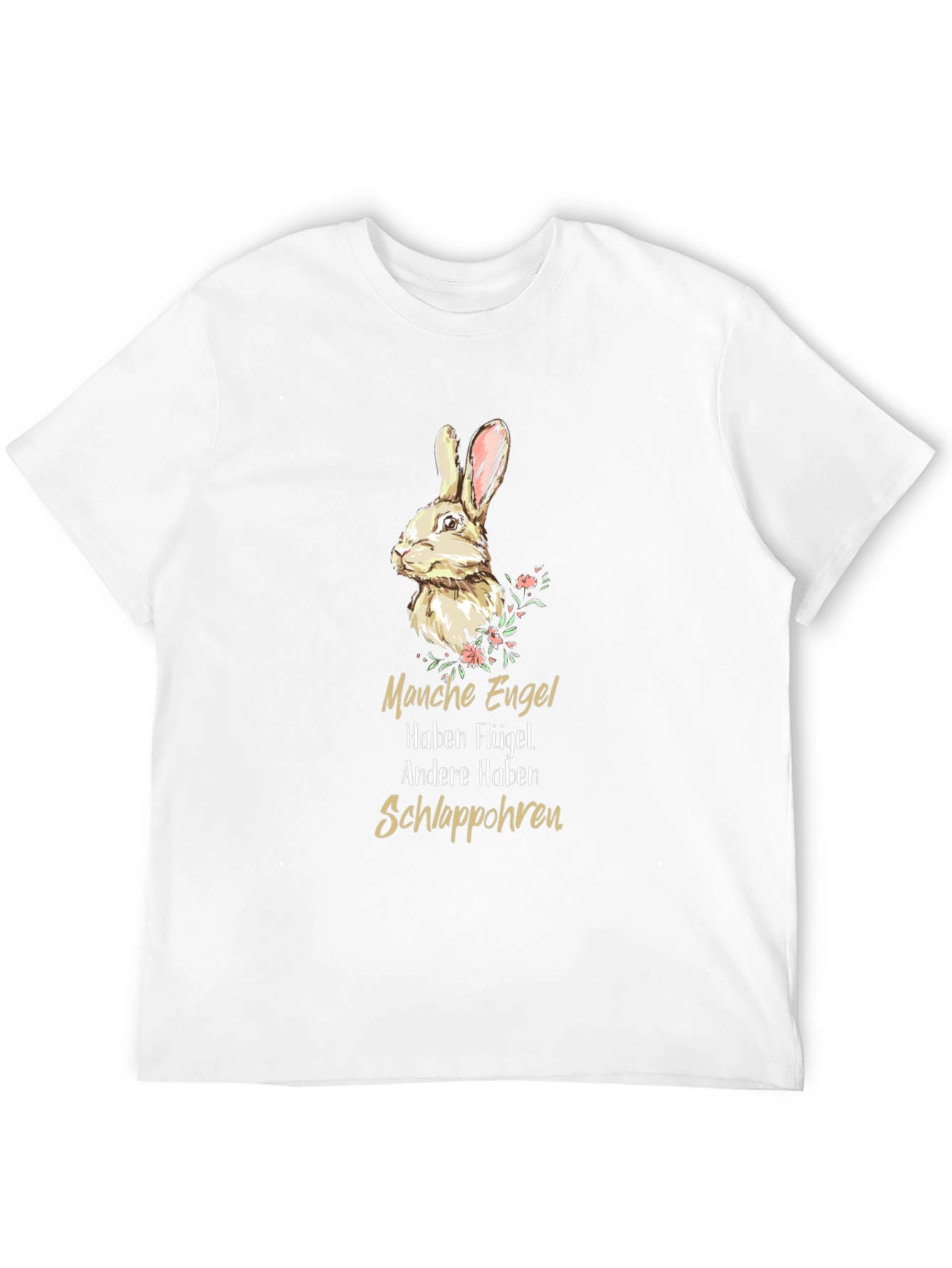 Bunny Rabbit T-Shirt - Manche Engel Design
