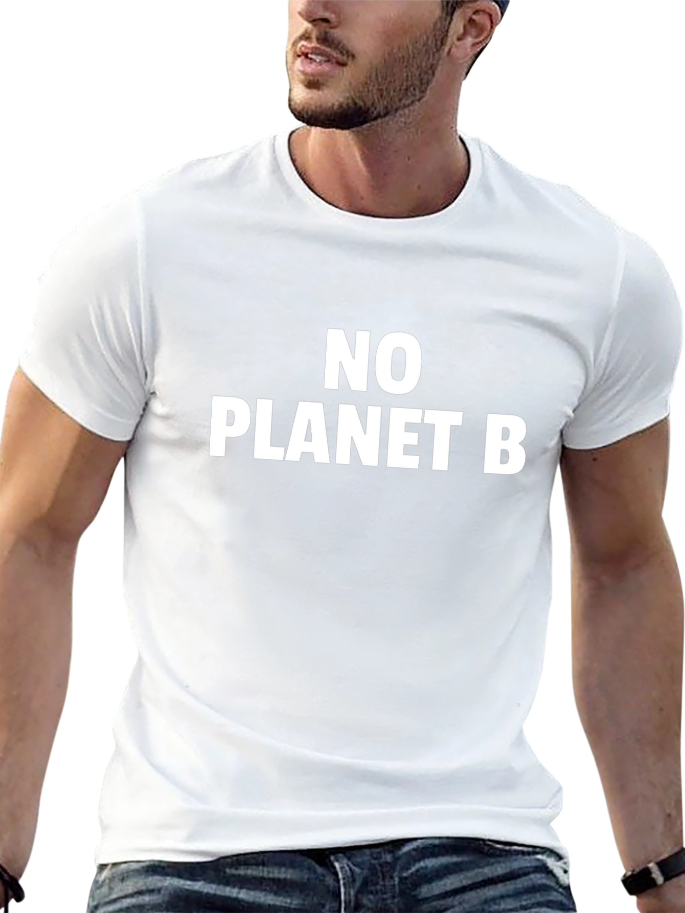 No Planet B Graphic T-Shirt - Eco-Friendly Statement Tee