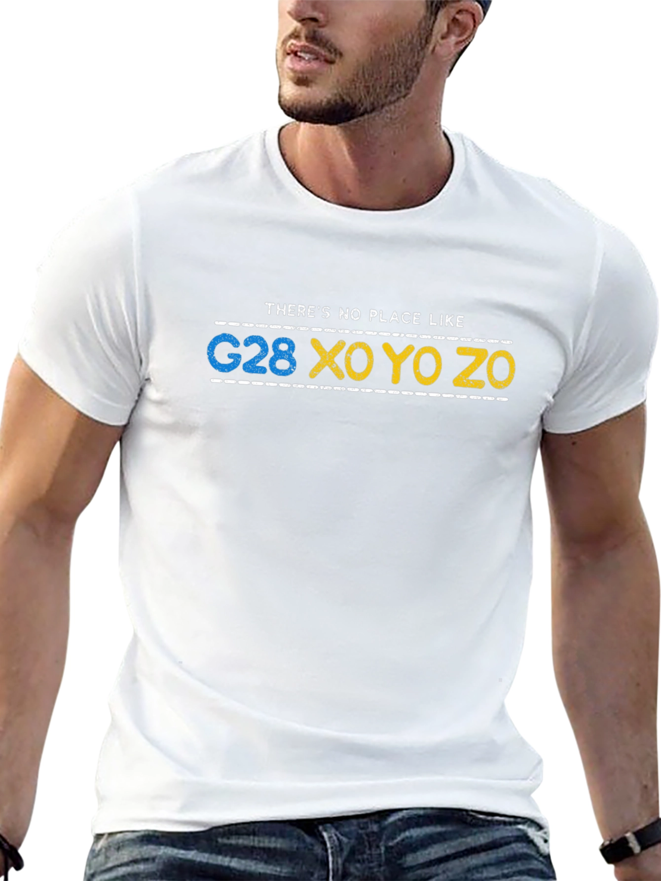 G28 XO YO ZO T-Shirt - Funny Geography Tee