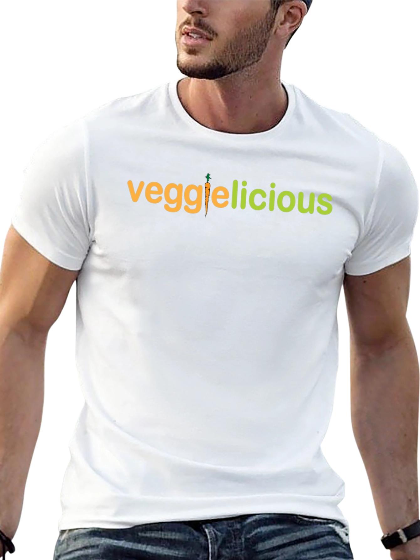 Veggielicious T-Shirt - Vegan Carrot Tee