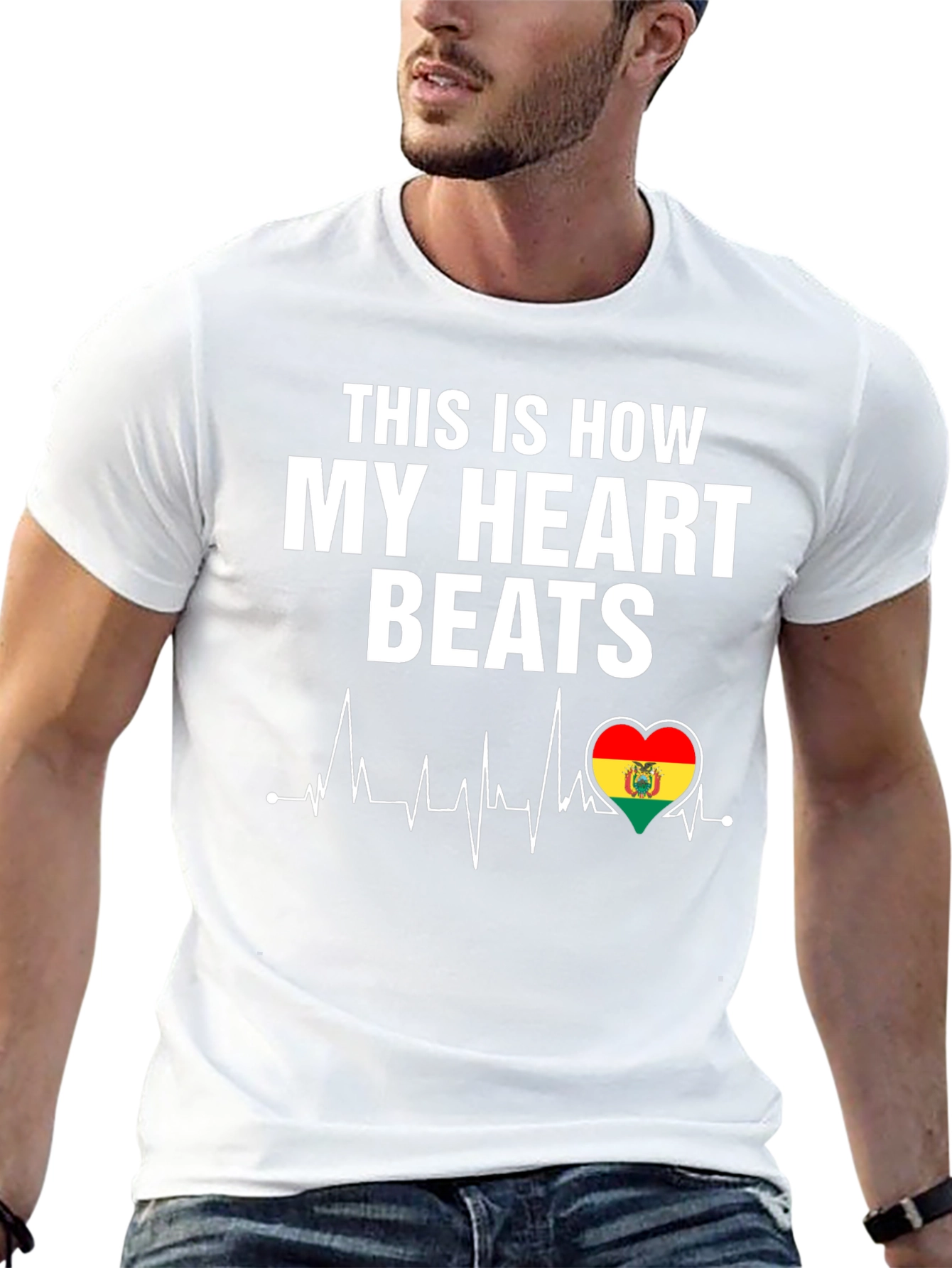 Bolivia Heartbeat T-Shirt