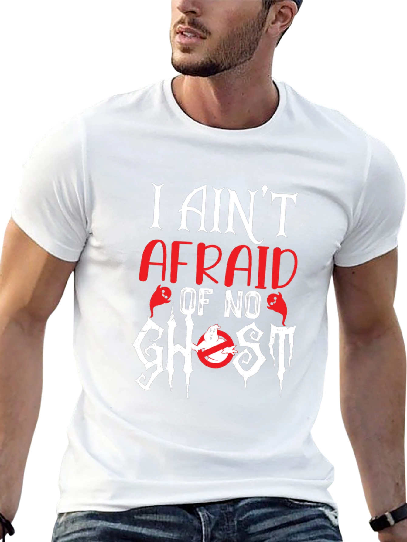 I Aint Afraid of No Ghost Graphic Tee