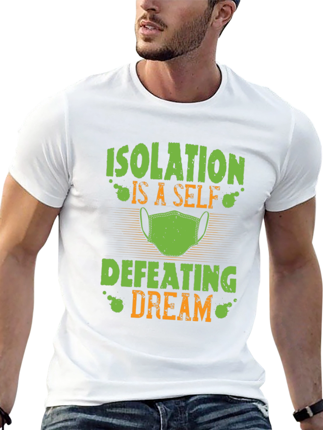 Isolation Defeating Dream Graphic T-Shirt