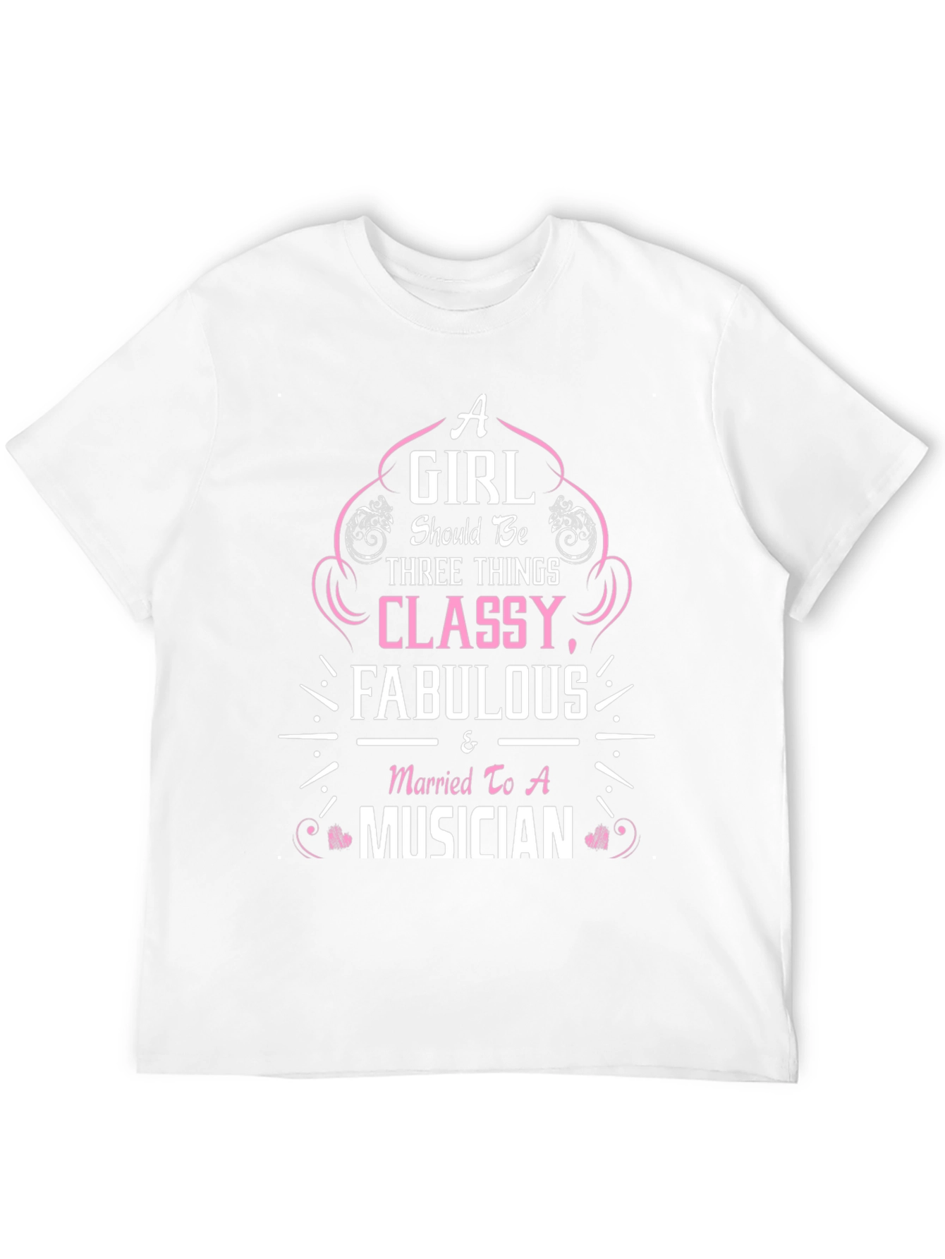 Classy Musician Wife Graphic Tee