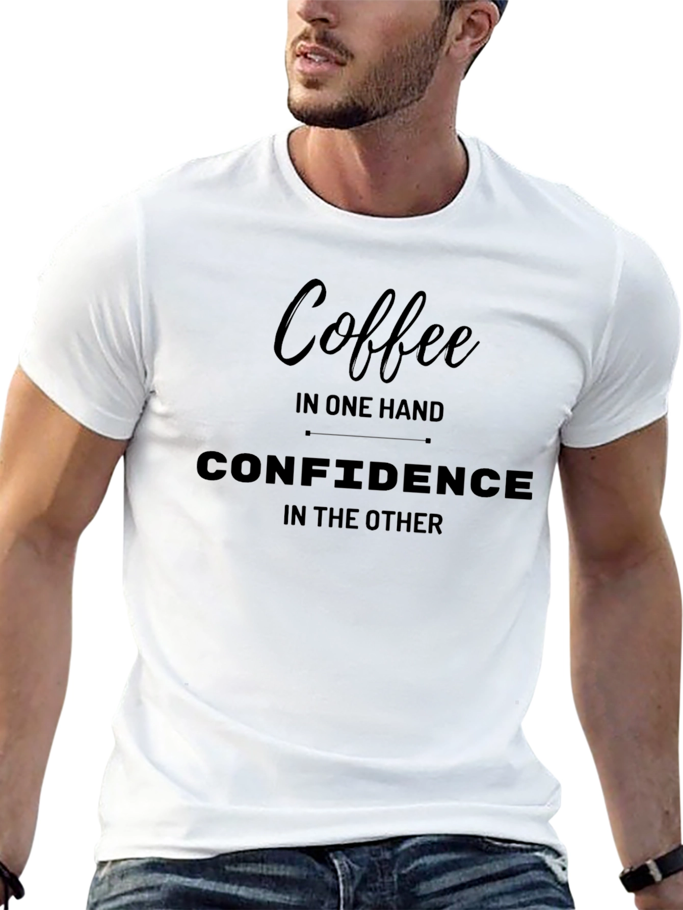 Coffee & Confidence Graphic Tee