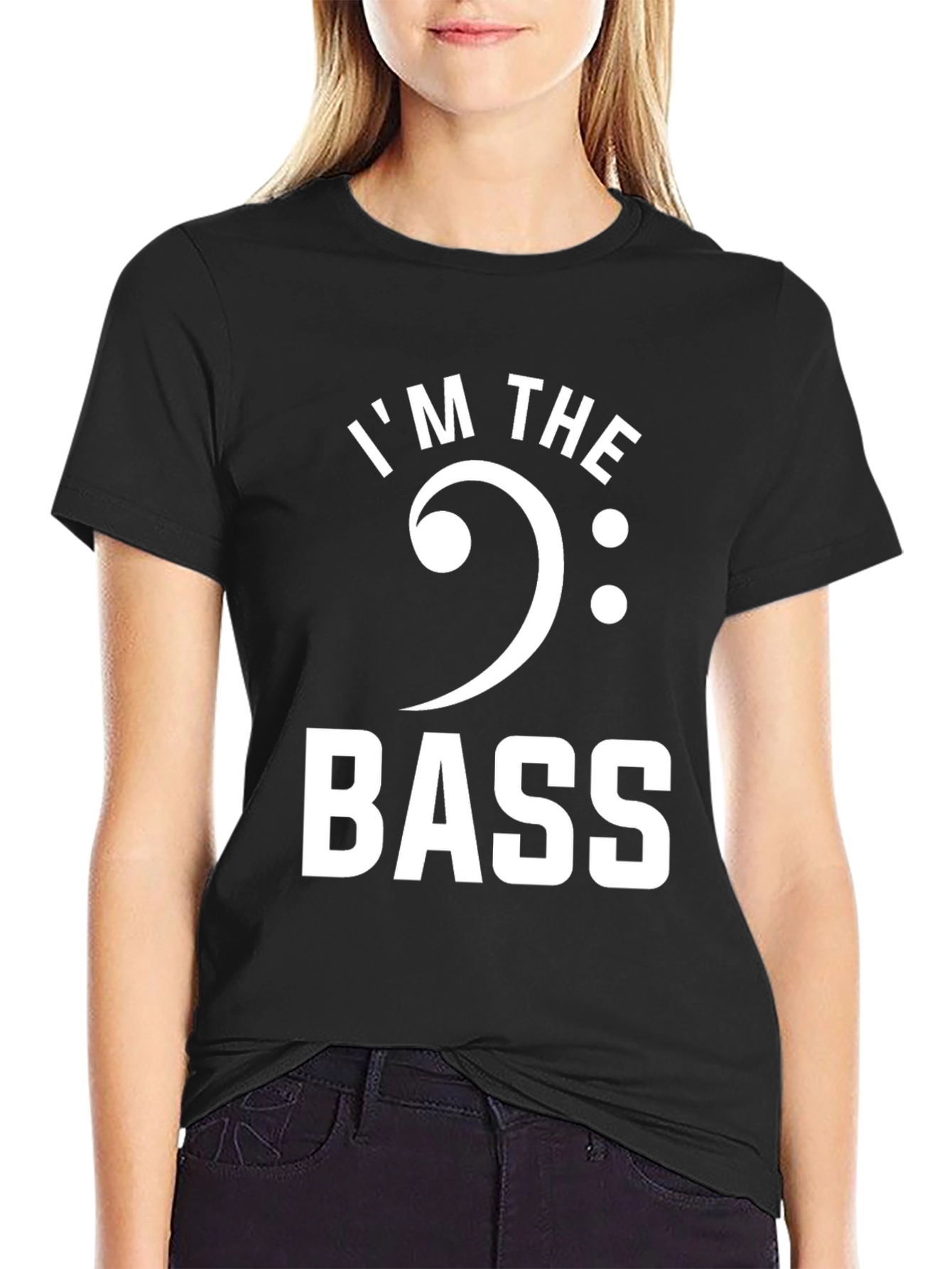 Im The Bass Clef Music T-Shirt