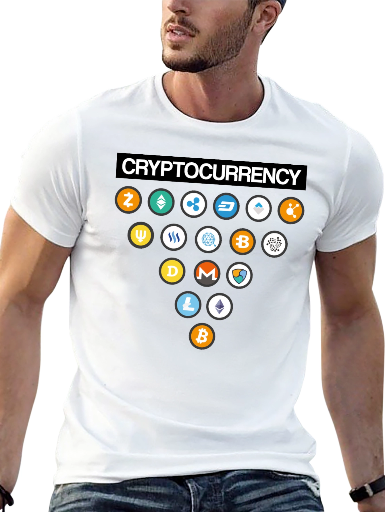 Cryptocurrency T-Shirt: Bitcoin Ethereum & Altcoins