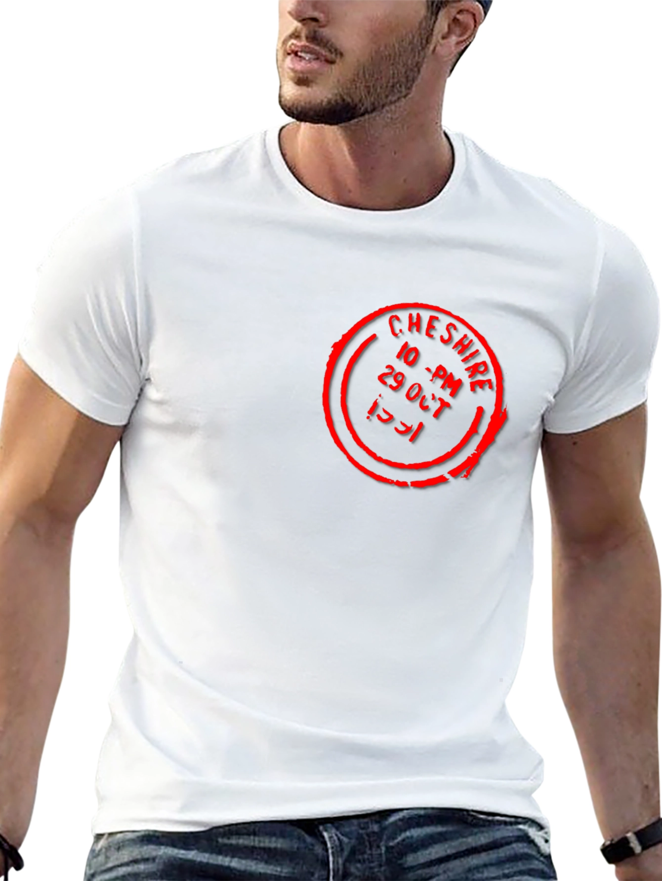 Cheshire Halloween T-Shirt 10 PM Oct 29