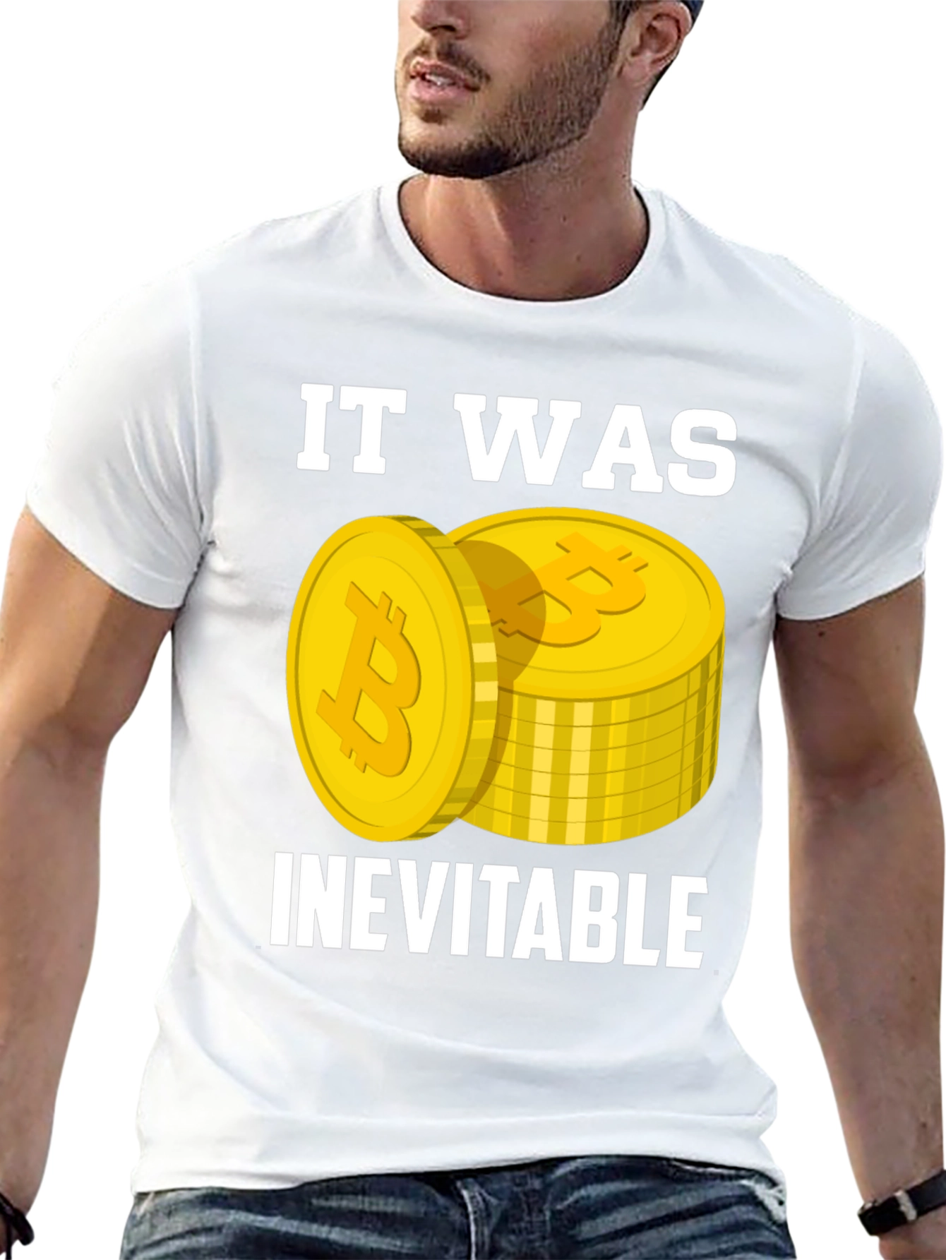 Bitcoin Inevitable Graphic T-Shirt