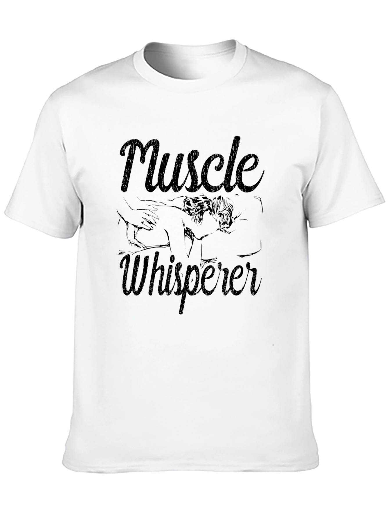 Muscle Whisperer Black T-Shirt