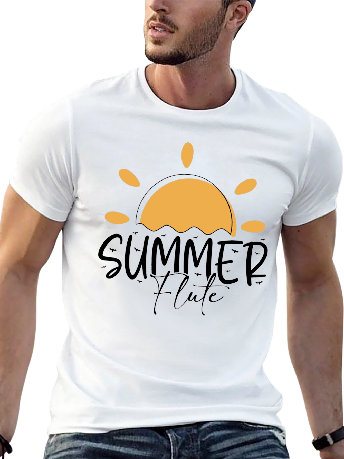 Summer Flute Graphic Tee