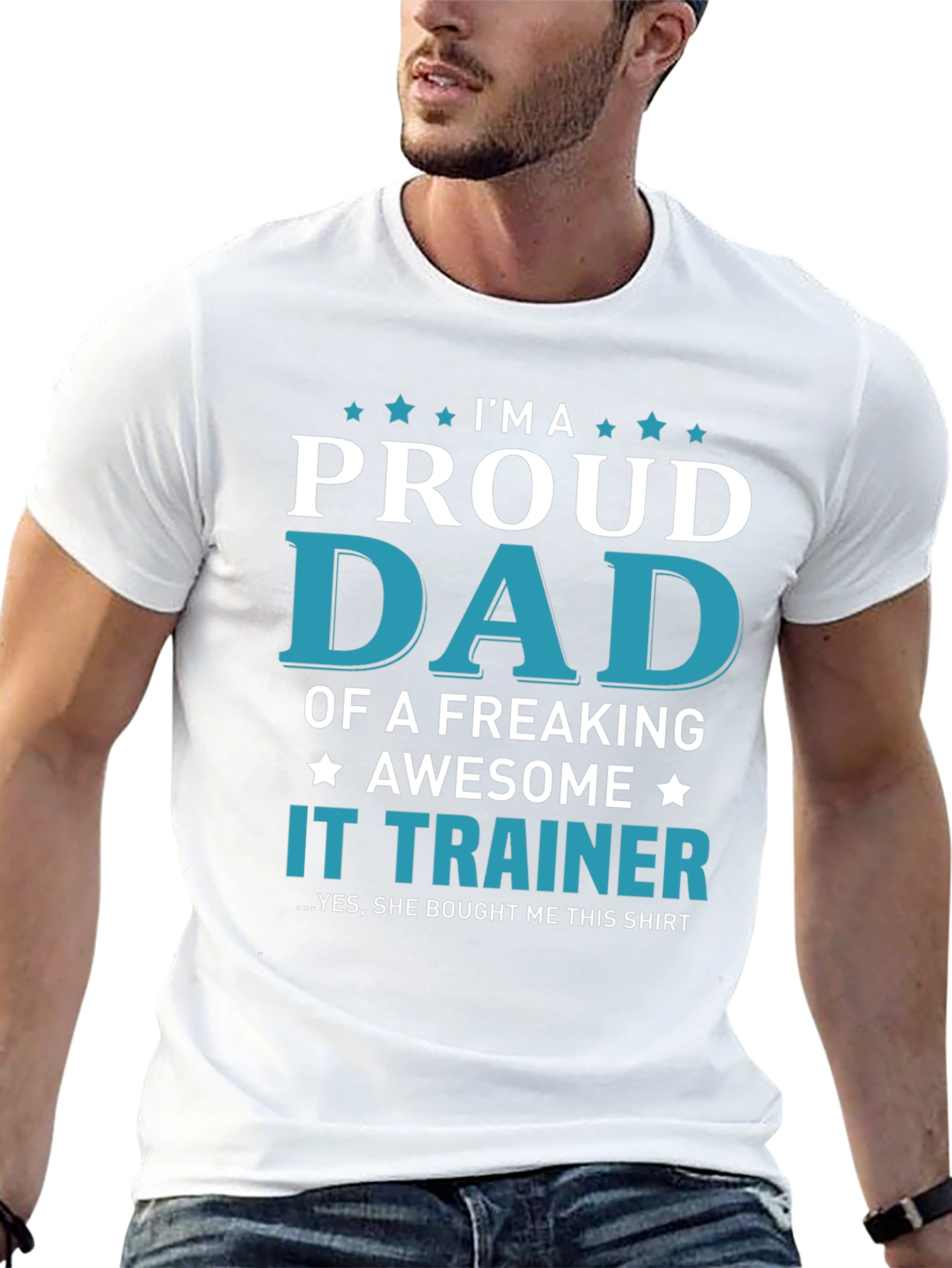 Proud Dad of an IT Trainer T-Shirt