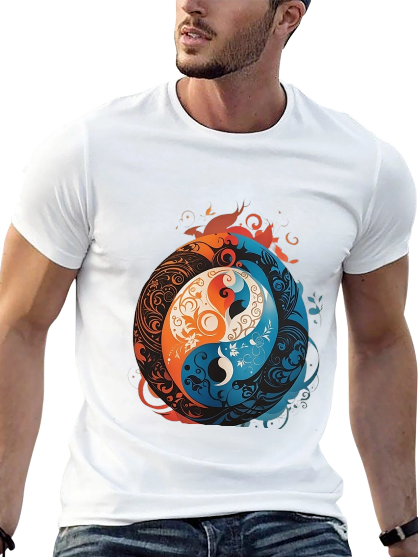 Yin Yang Graphic Tee - Balance & Harmony