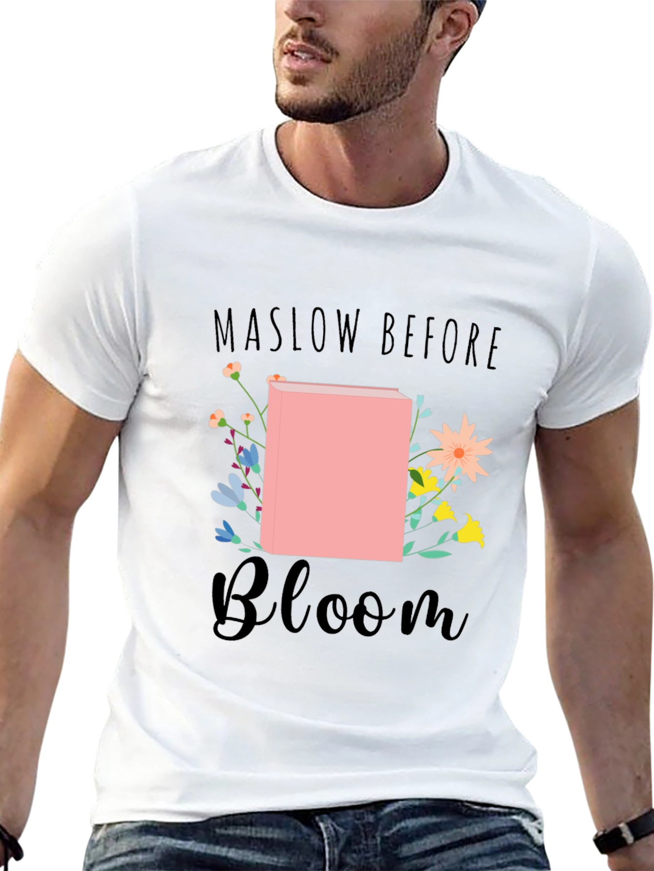 Maslow Before Bloom Graphic T-Shirt