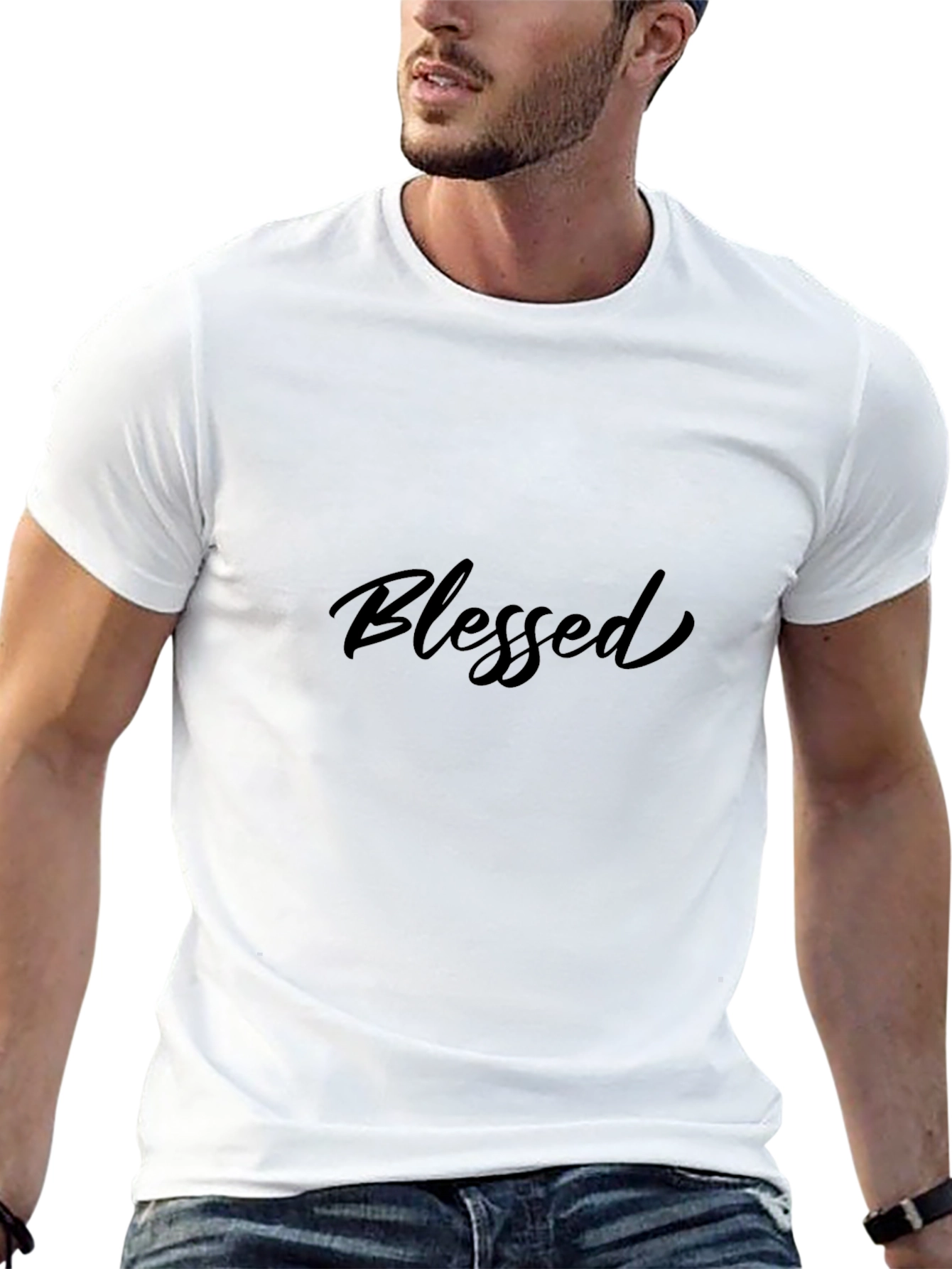 Blessed Graphic Tee - Black