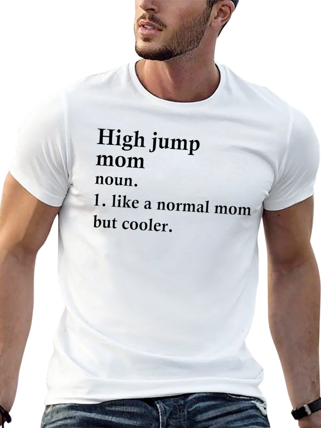 High Jump Mom T-Shirt - Cool Mom Definition