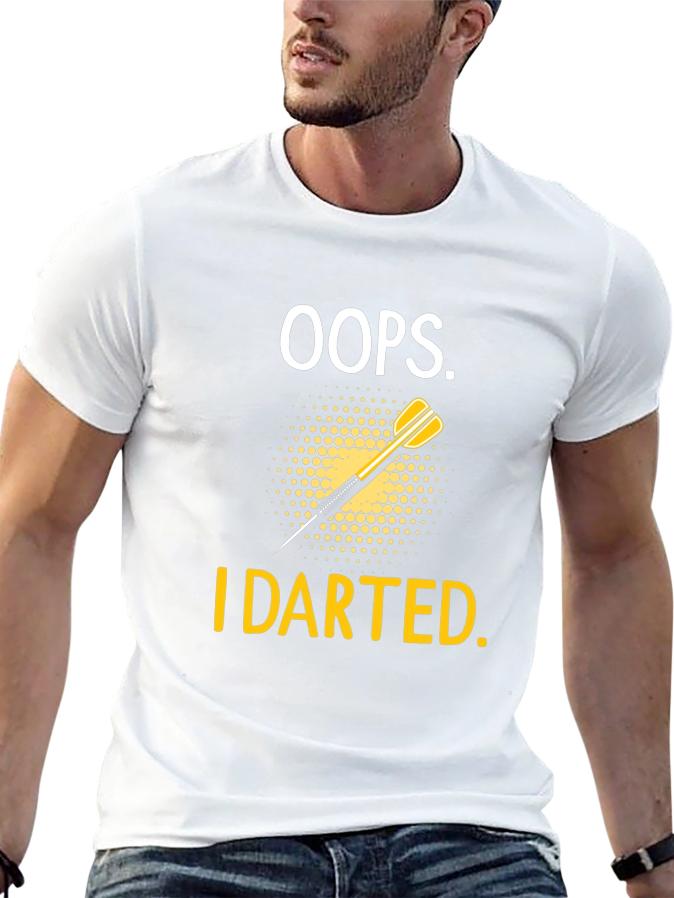 Oops! I Darted T-Shirt - Dart Design Tee
