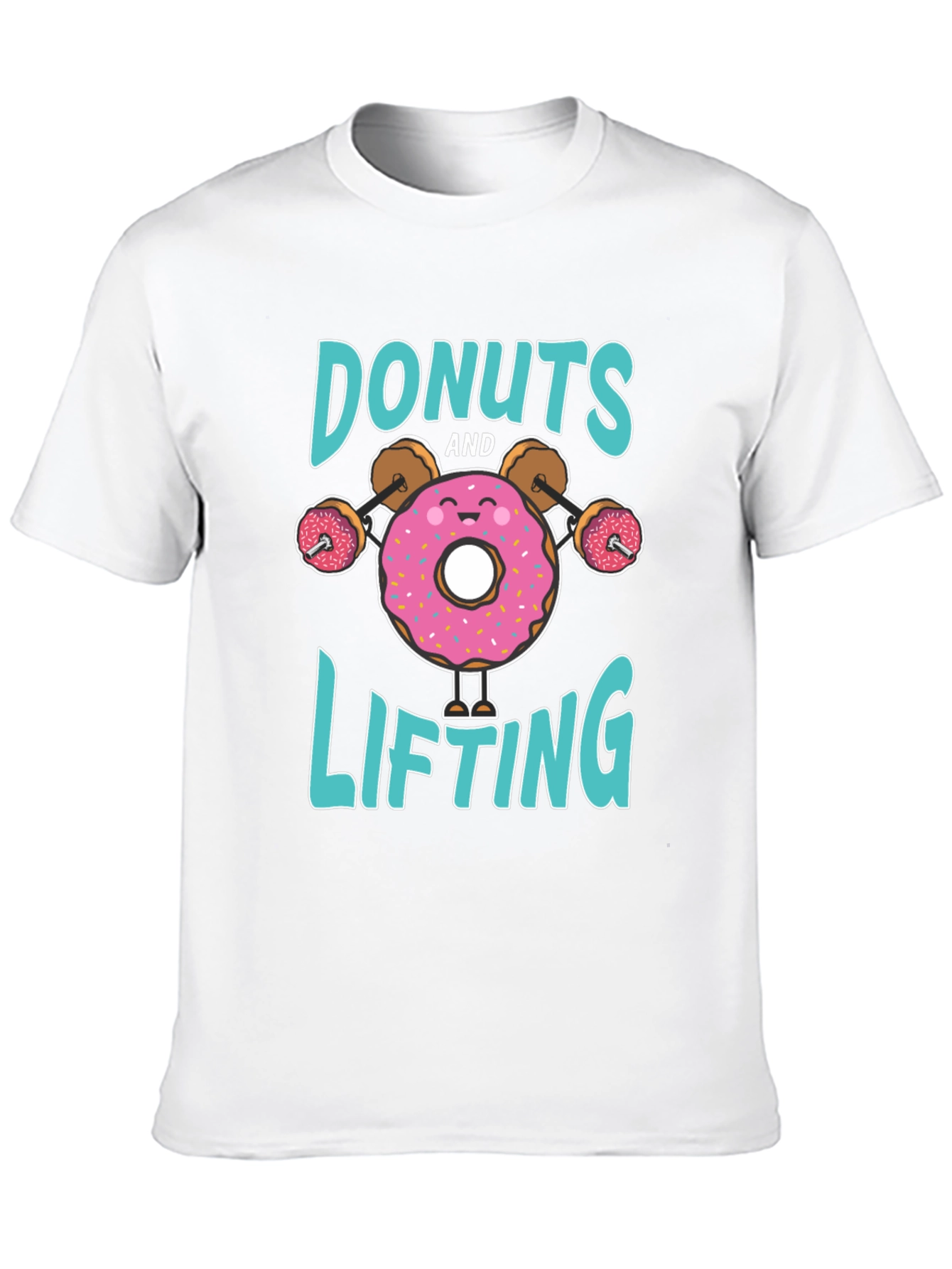 Donuts and Lifting Graphic Tee