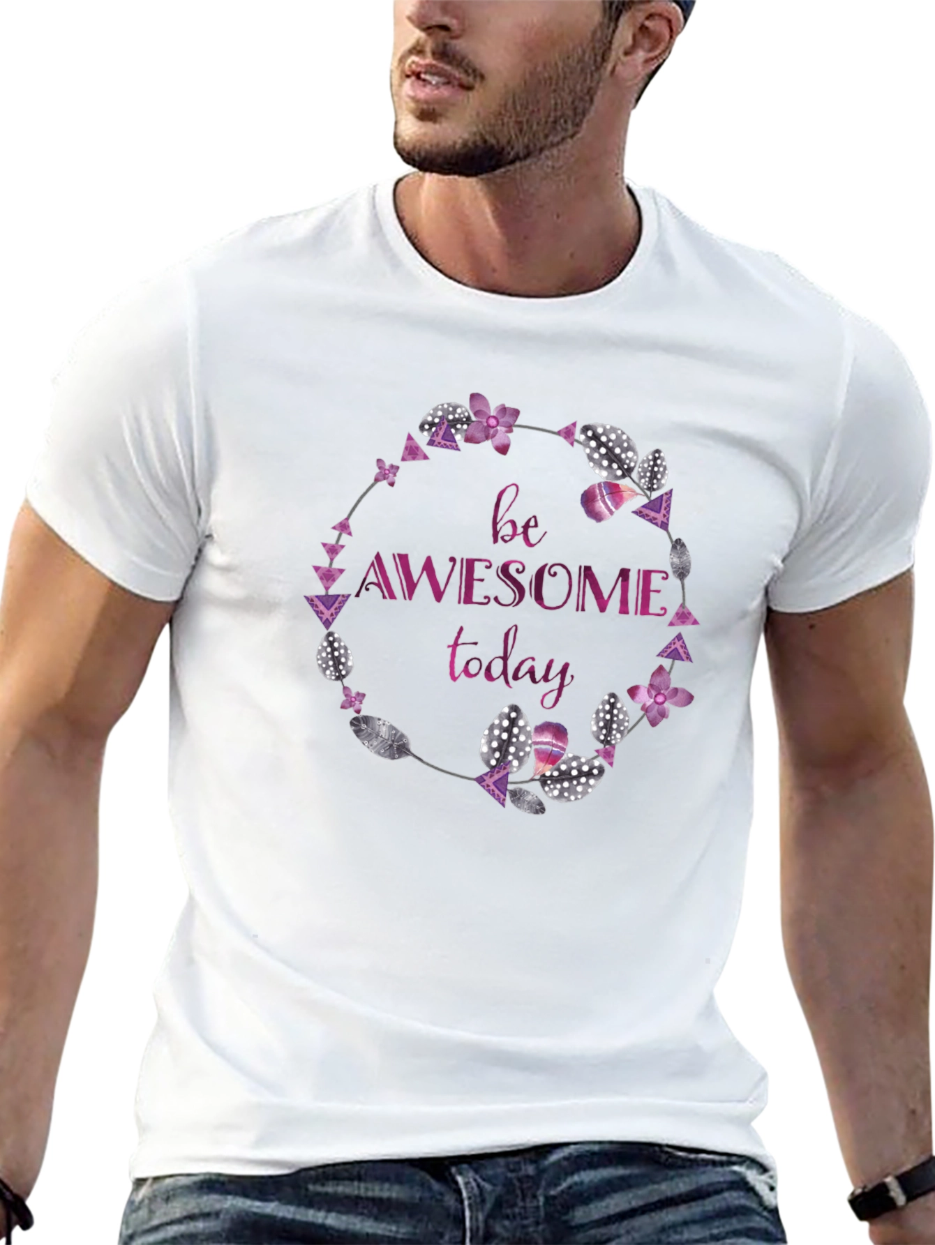 Be Awesome Today Graphic Tee