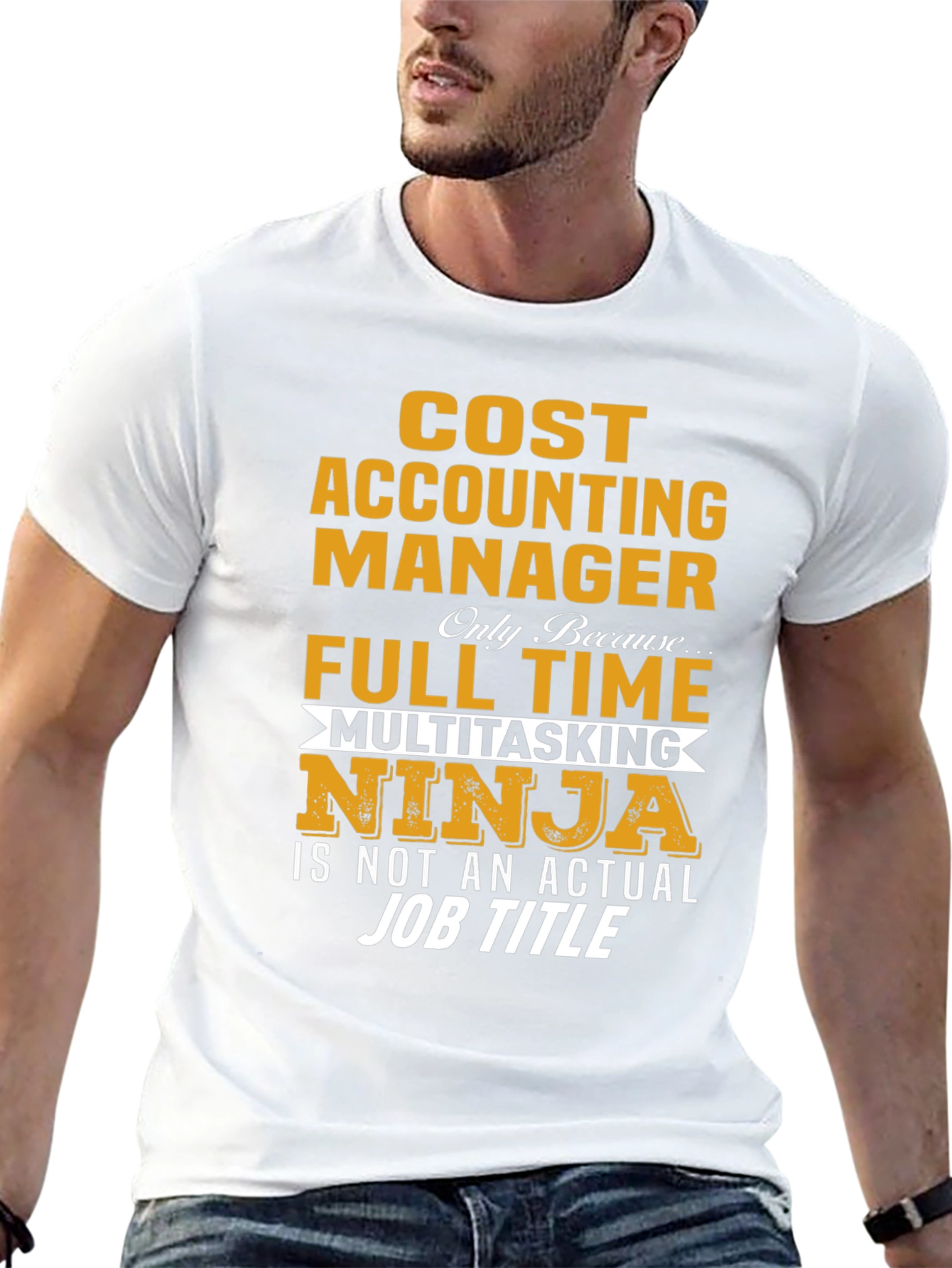 Cost Accounting Manager Ninja T-Shirt