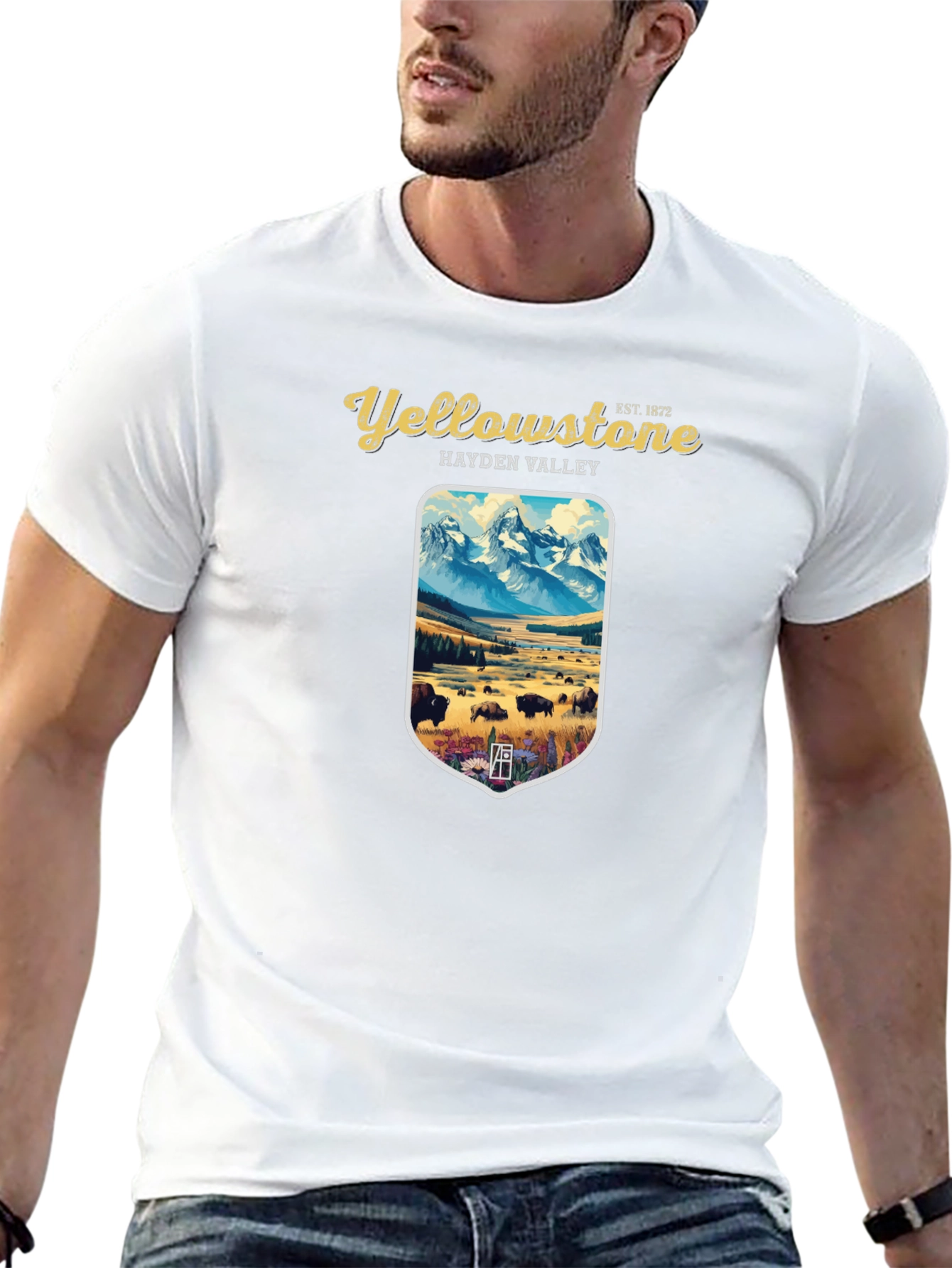 Yellowstone Hayden Valley Graphic Tee