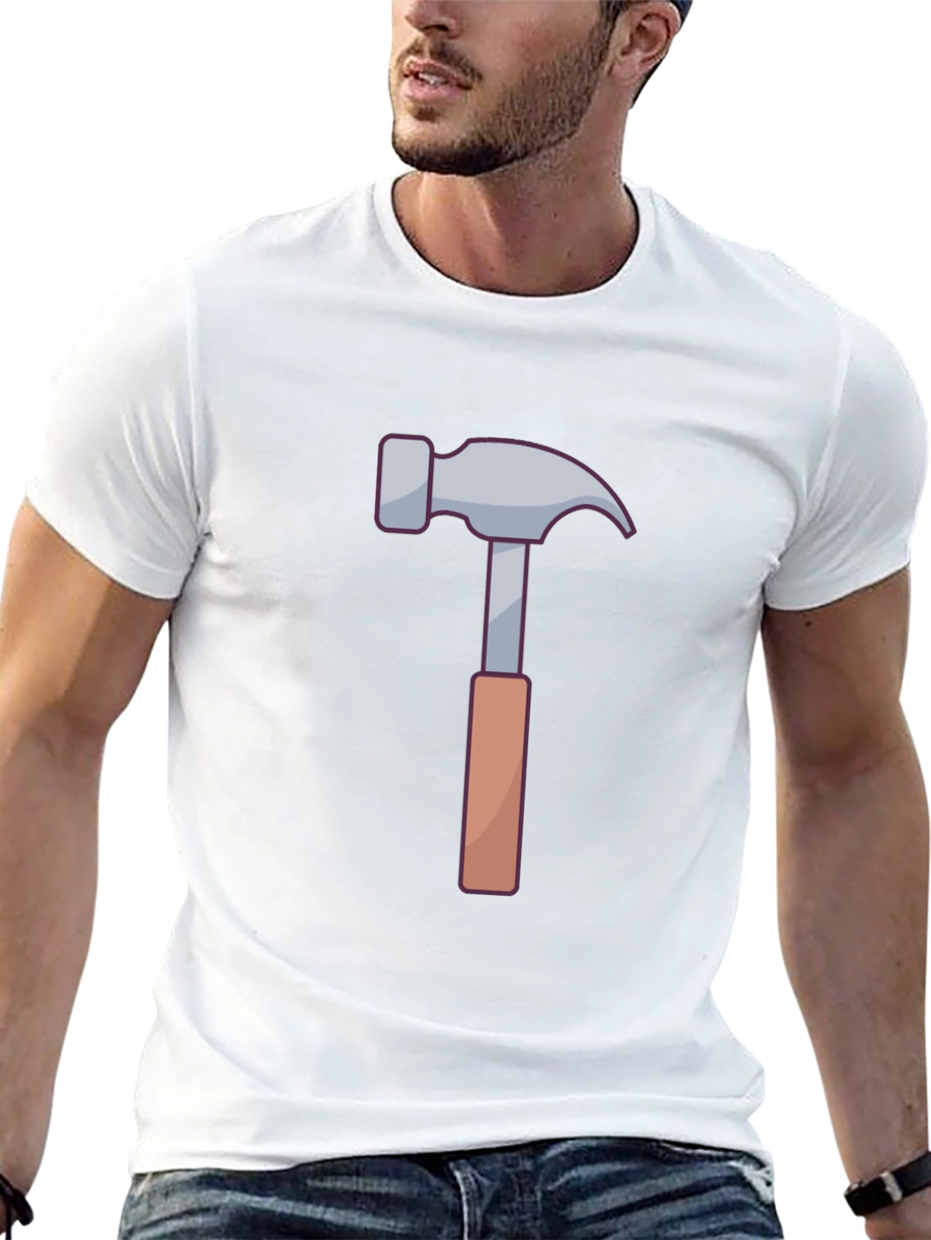 Hammer Graphic Tee - DIY Project Shirt