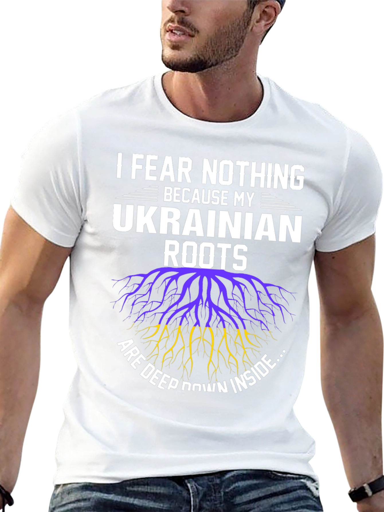 Ukrainian Roots T-Shirt - I Fear Nothing Tee