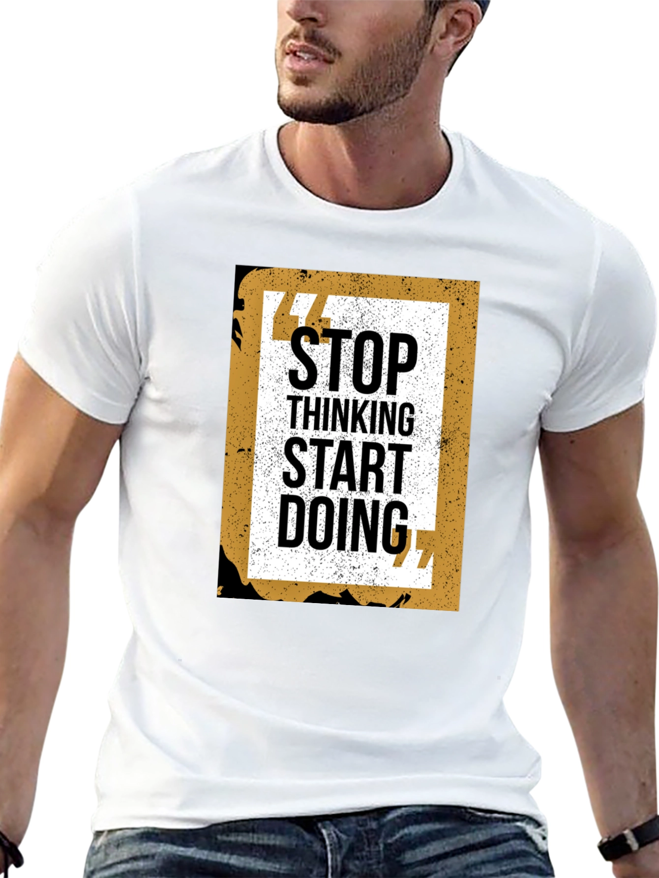Stop Thinking Start Doing Graphic Tee