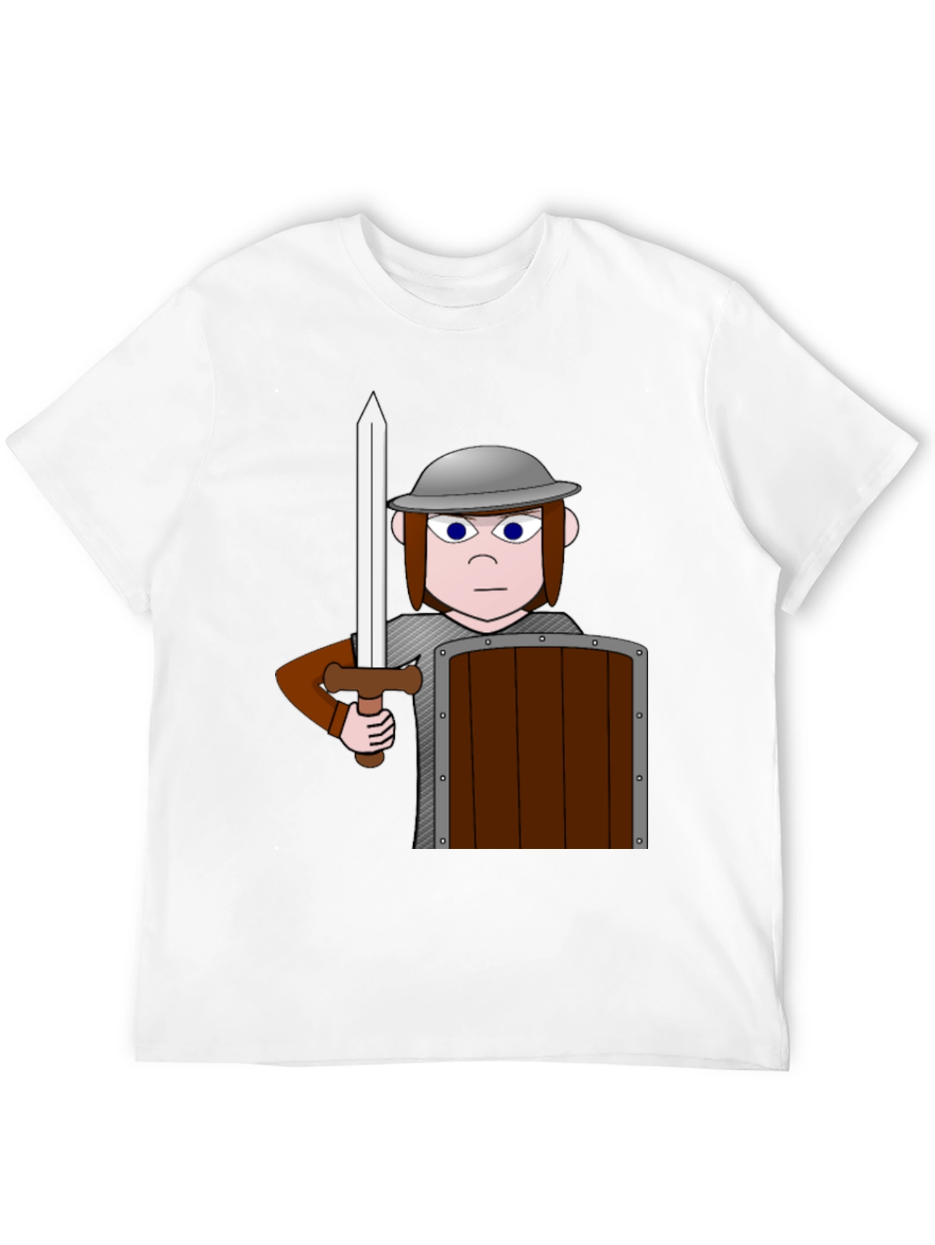 Cartoon Warrior T-Shirt