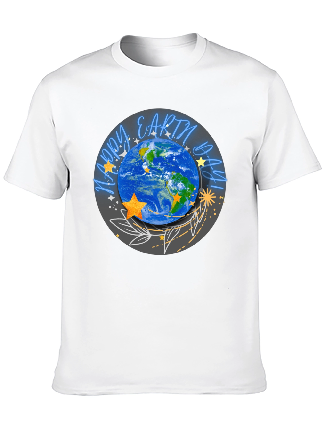 Earth Day Graphic Tee - Stylish Planet Design