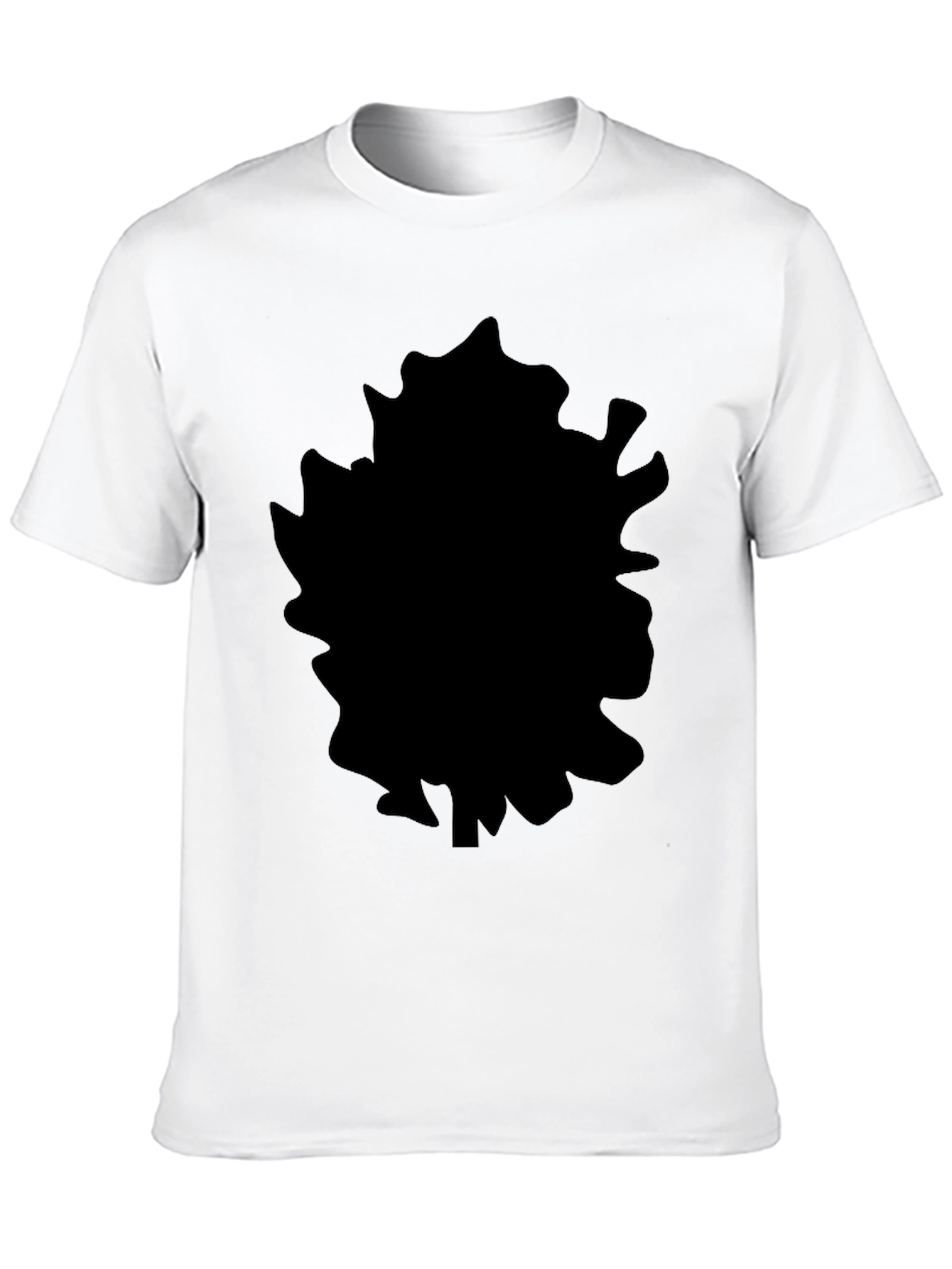 Mens Black Crew Neck Short Sleeve T-Shirt