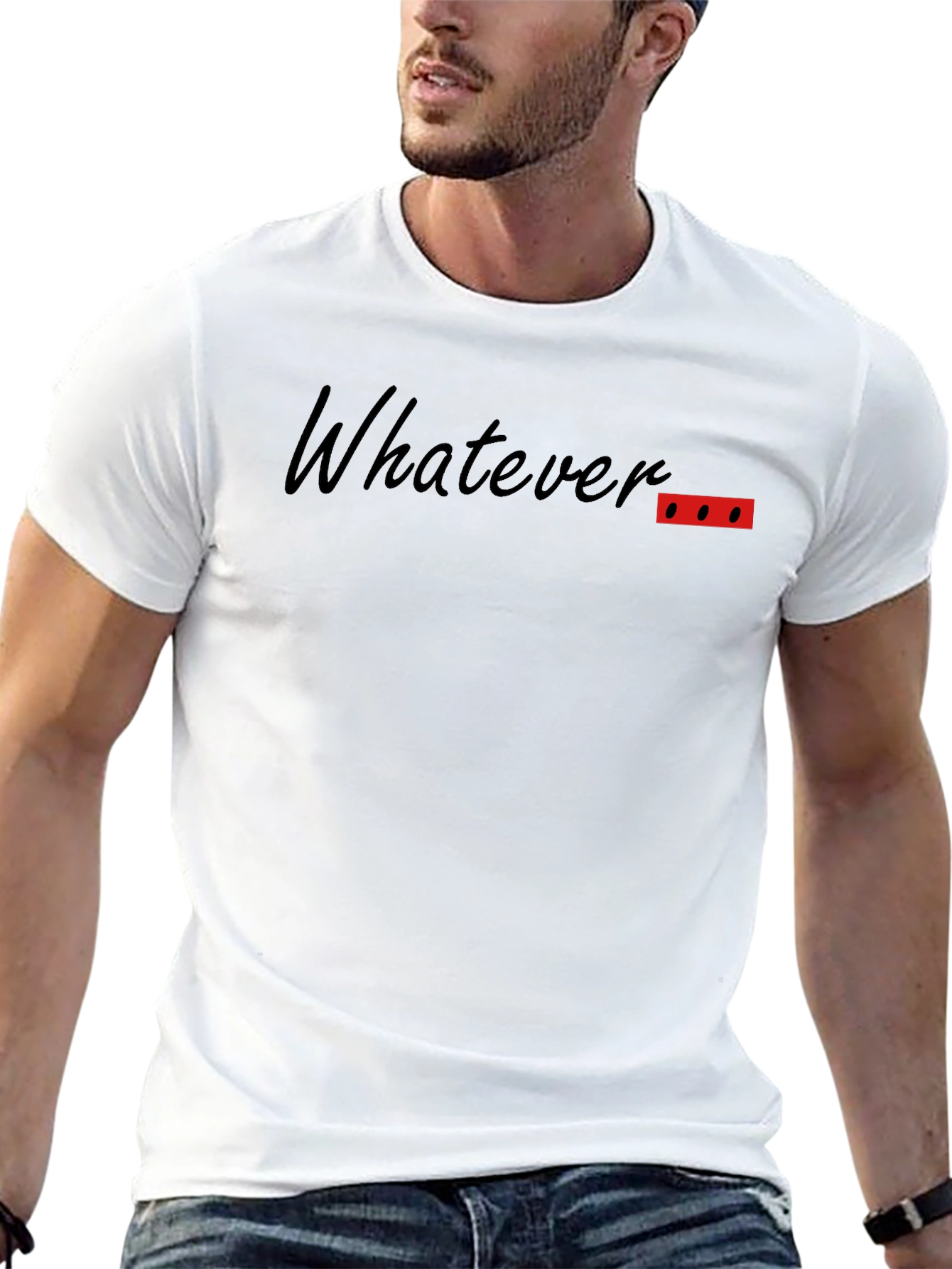Whatever Graphic Tee - Cool & Casual
