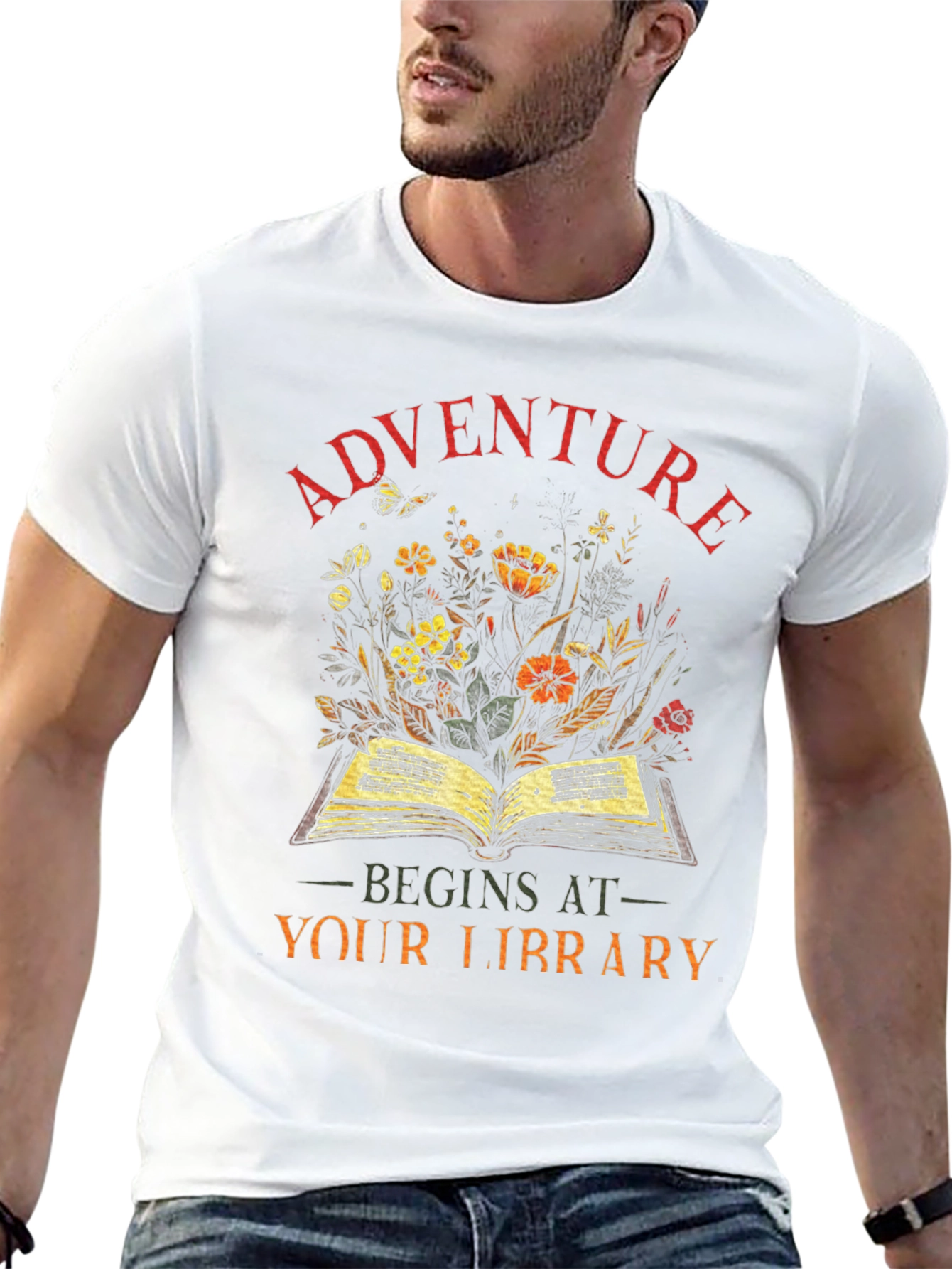 Adventure Begins at Your Library T-Shirt